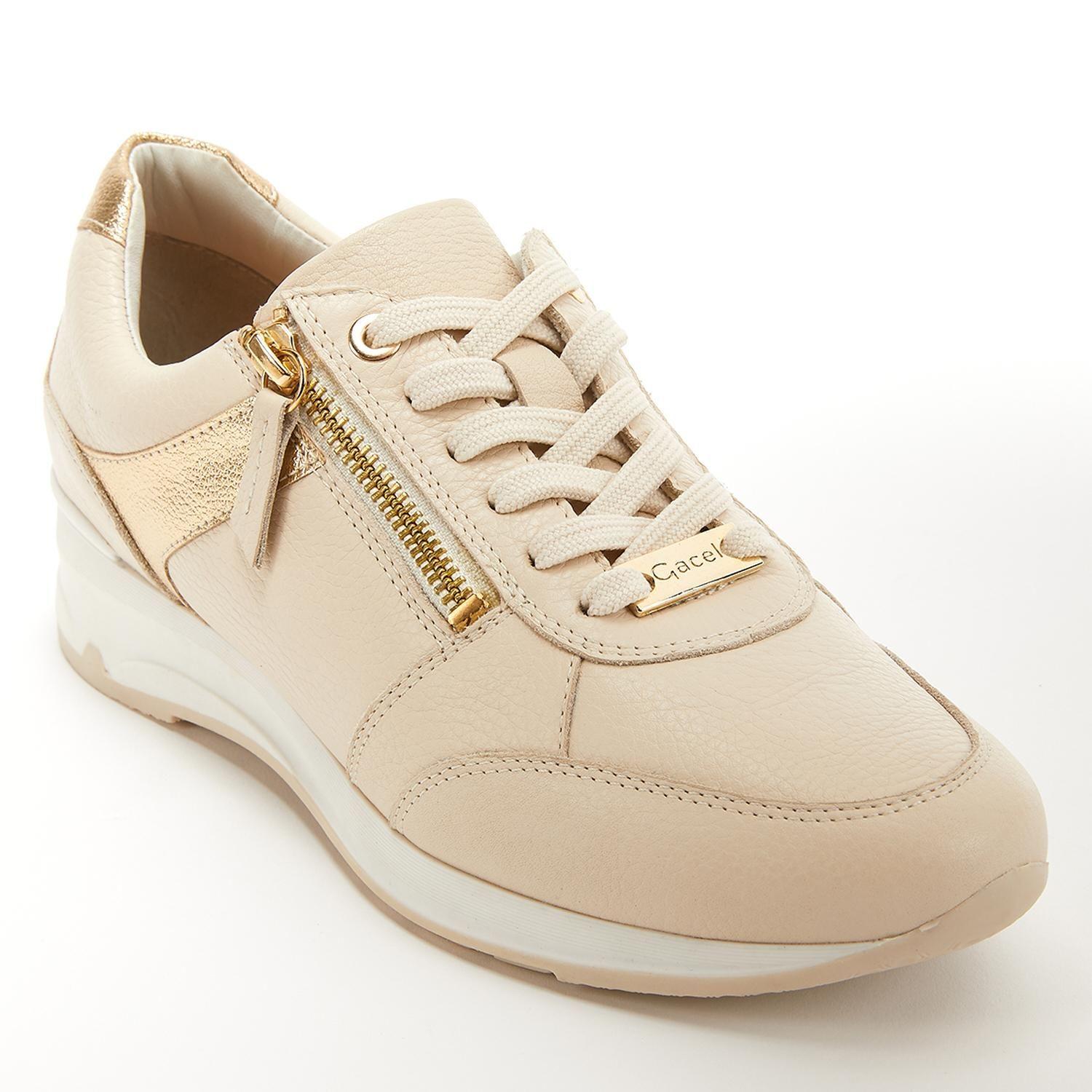 Zapatilla  0180  Gacel  Crema  0659752-2