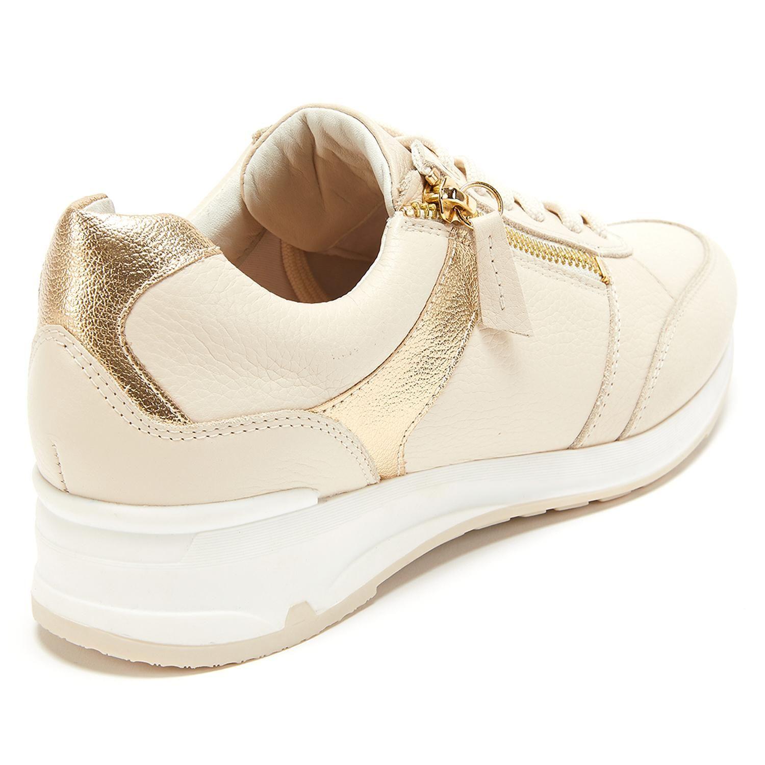 Zapatilla  0180  Gacel  Crema  0659752-4
