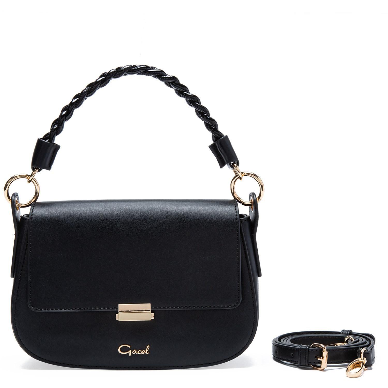 Cartera  Bandolera Grande  Gacel  Negro  Car3017-0