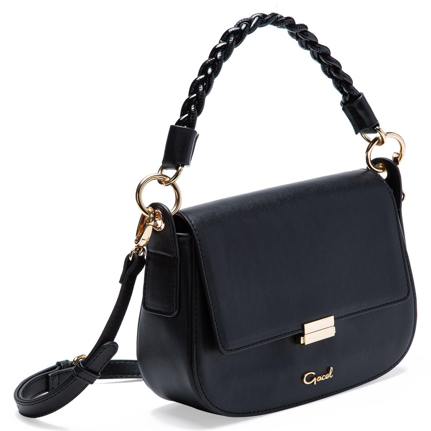 Cartera  Bandolera Grande  Gacel  Negro  Car3017-2