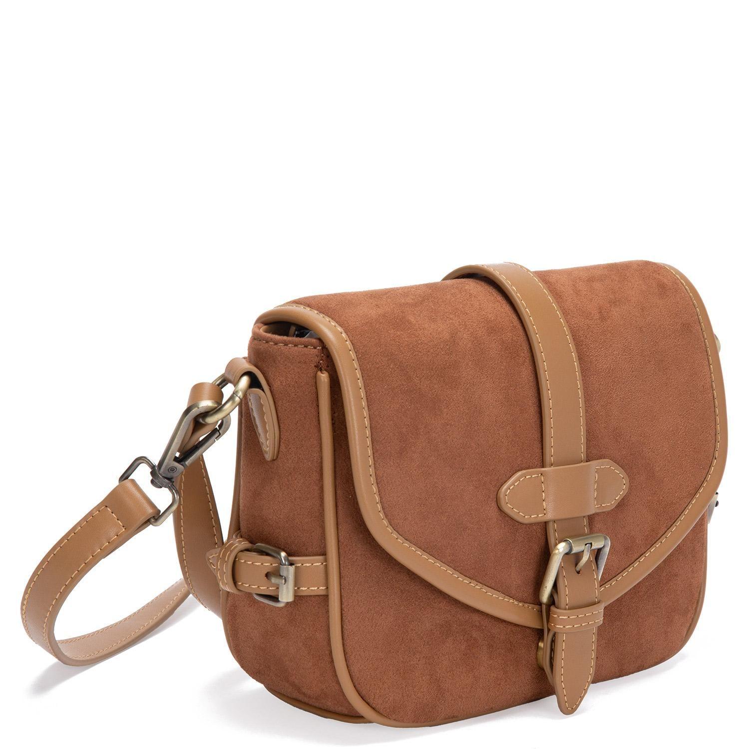 Cartera  Bandolera Grande  Gacel  Tabaco  Car3195-3