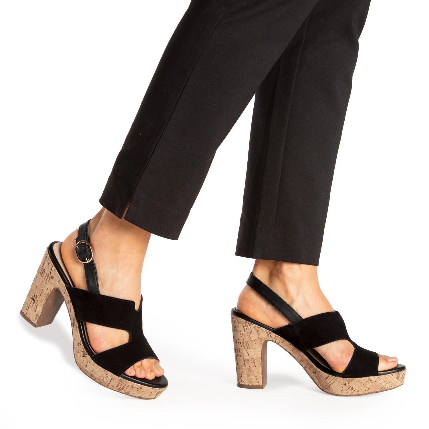 Sandalia  Alana  Gacel  Negro  0659429-1