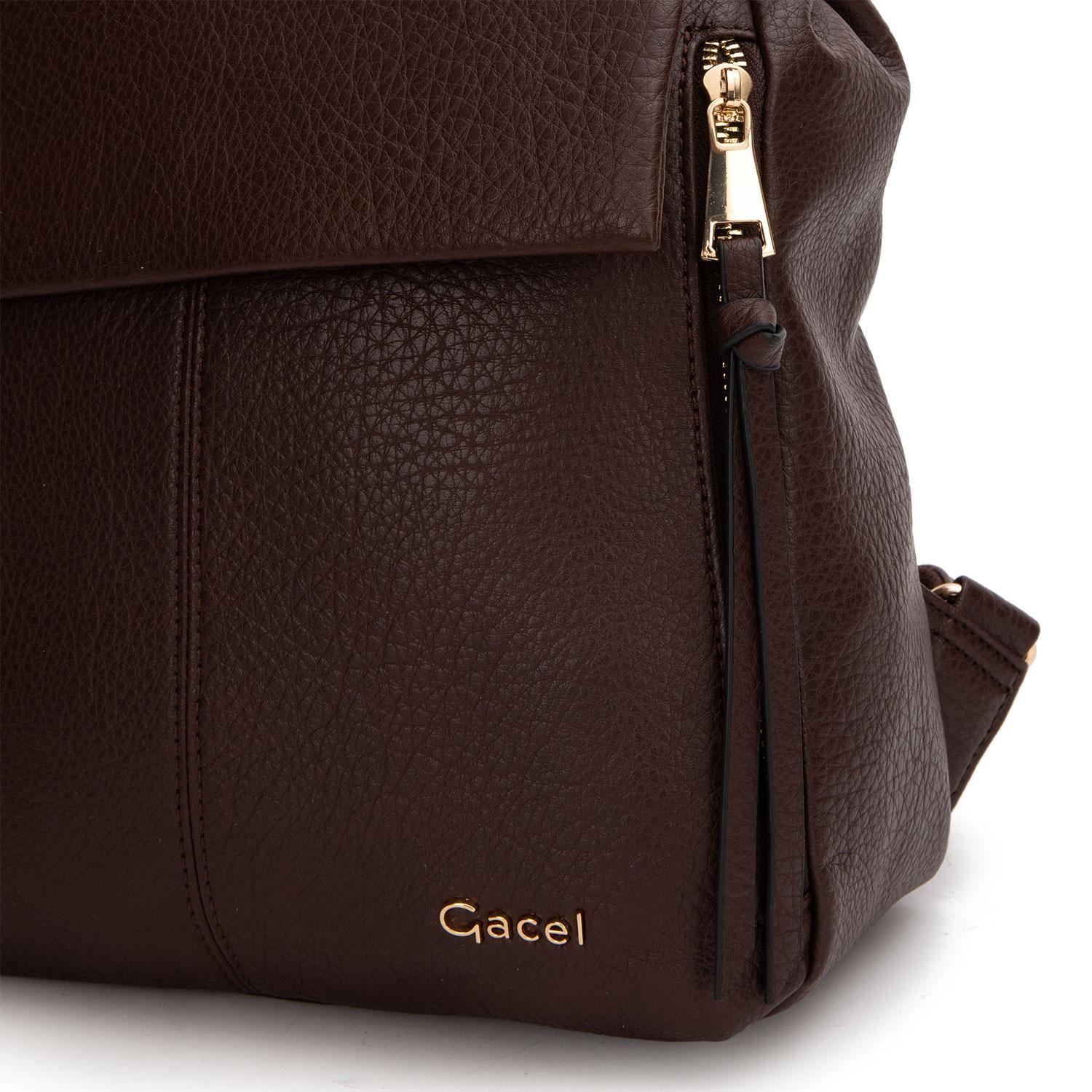 Mochila  Pequeña  Gacel  Chocolate  Car3508-3