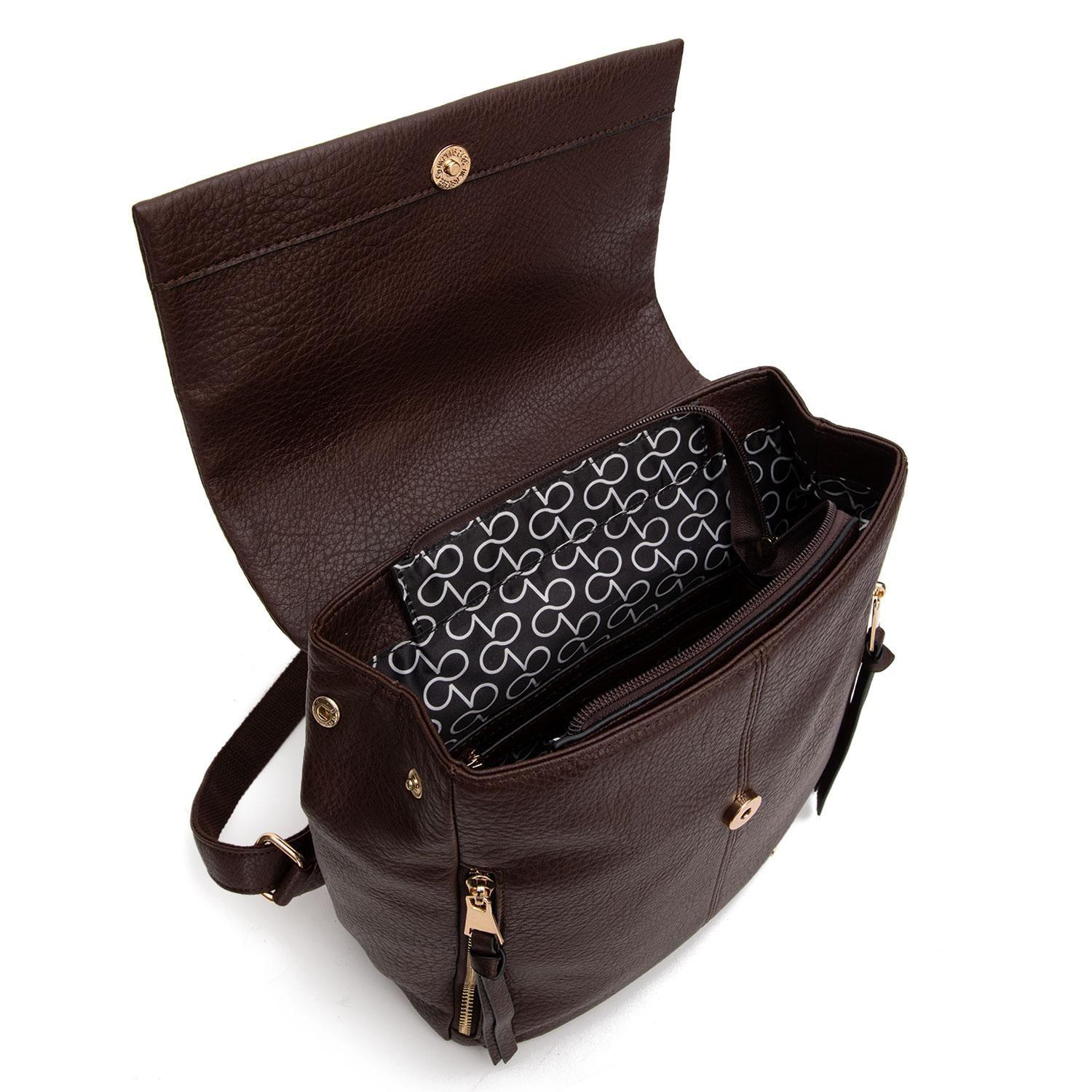 Mochila  Pequeña  Gacel  Chocolate  Car3508-4