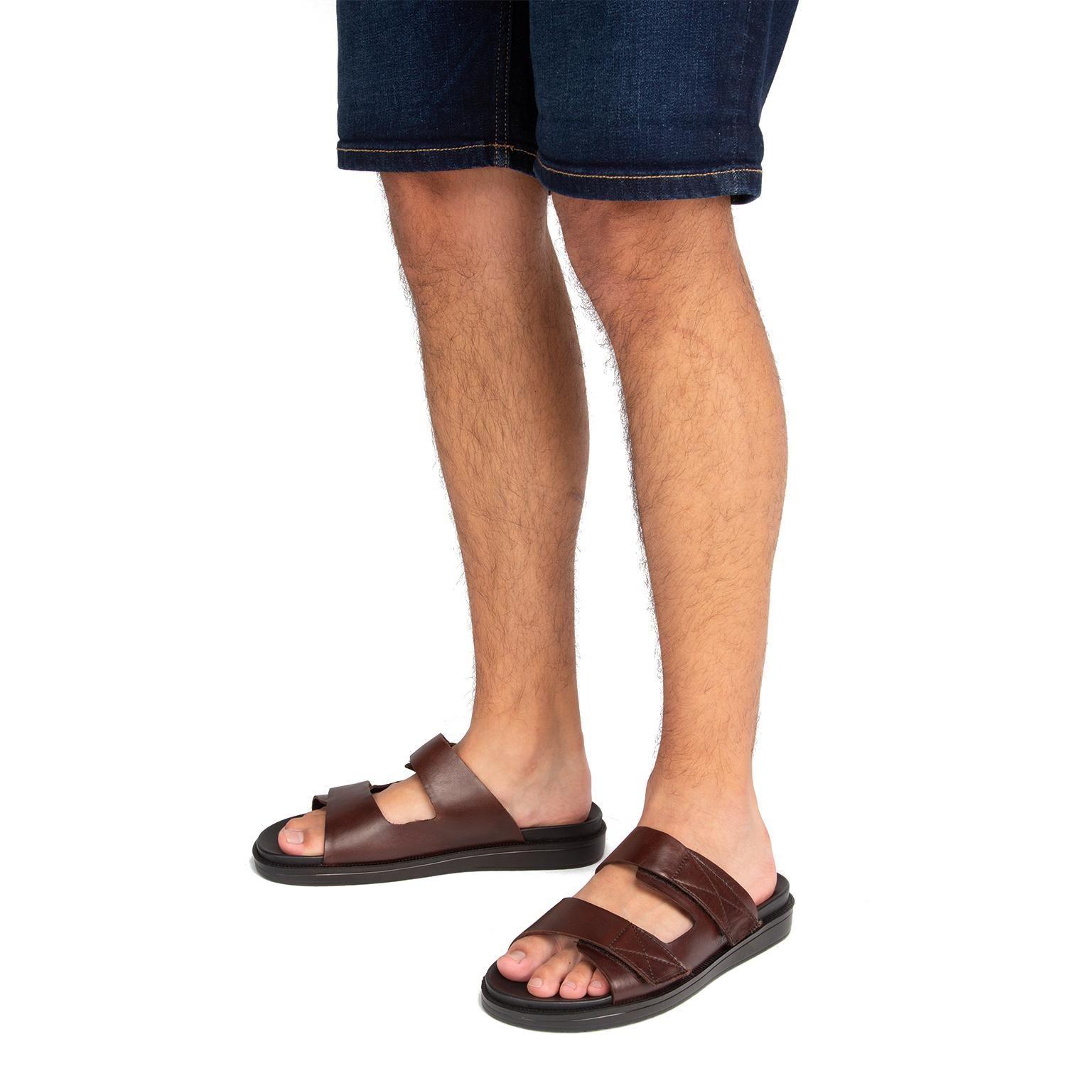 Sandalia Semi Abierta  Deroko  Guante  Moro  0035894-1