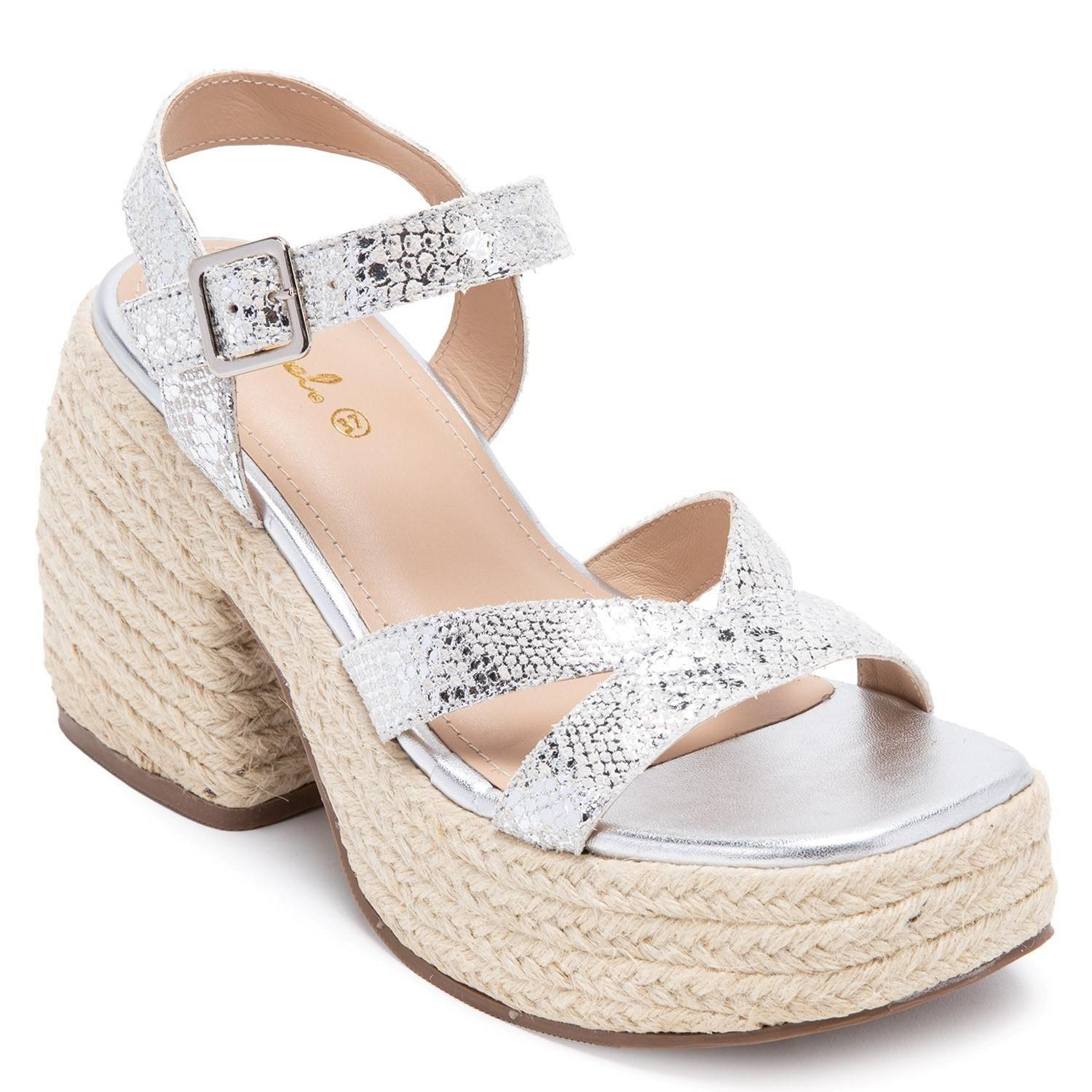 Sandalia  Dione  Gacel  Plateado  0659002-1