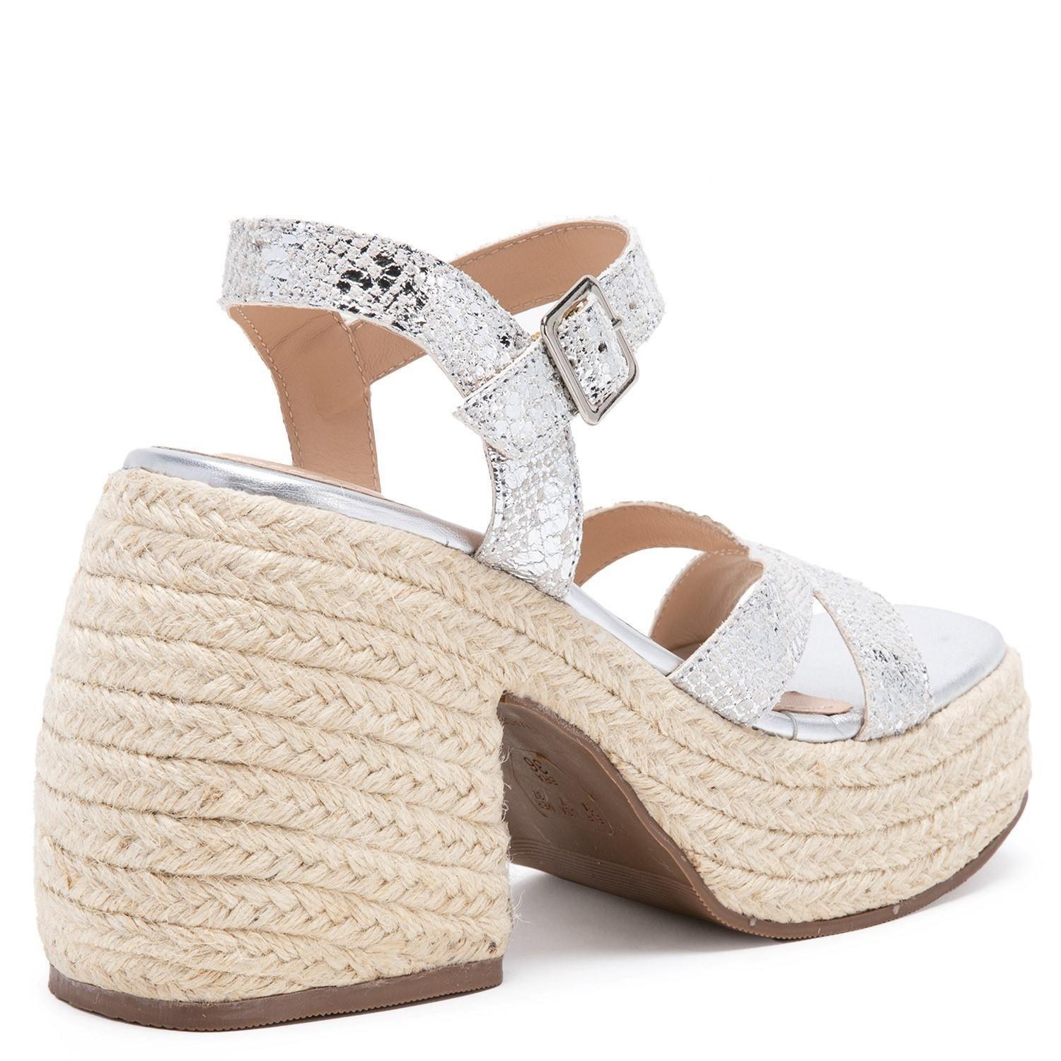 Sandalia  Dione  Gacel  Plateado  0659002-3