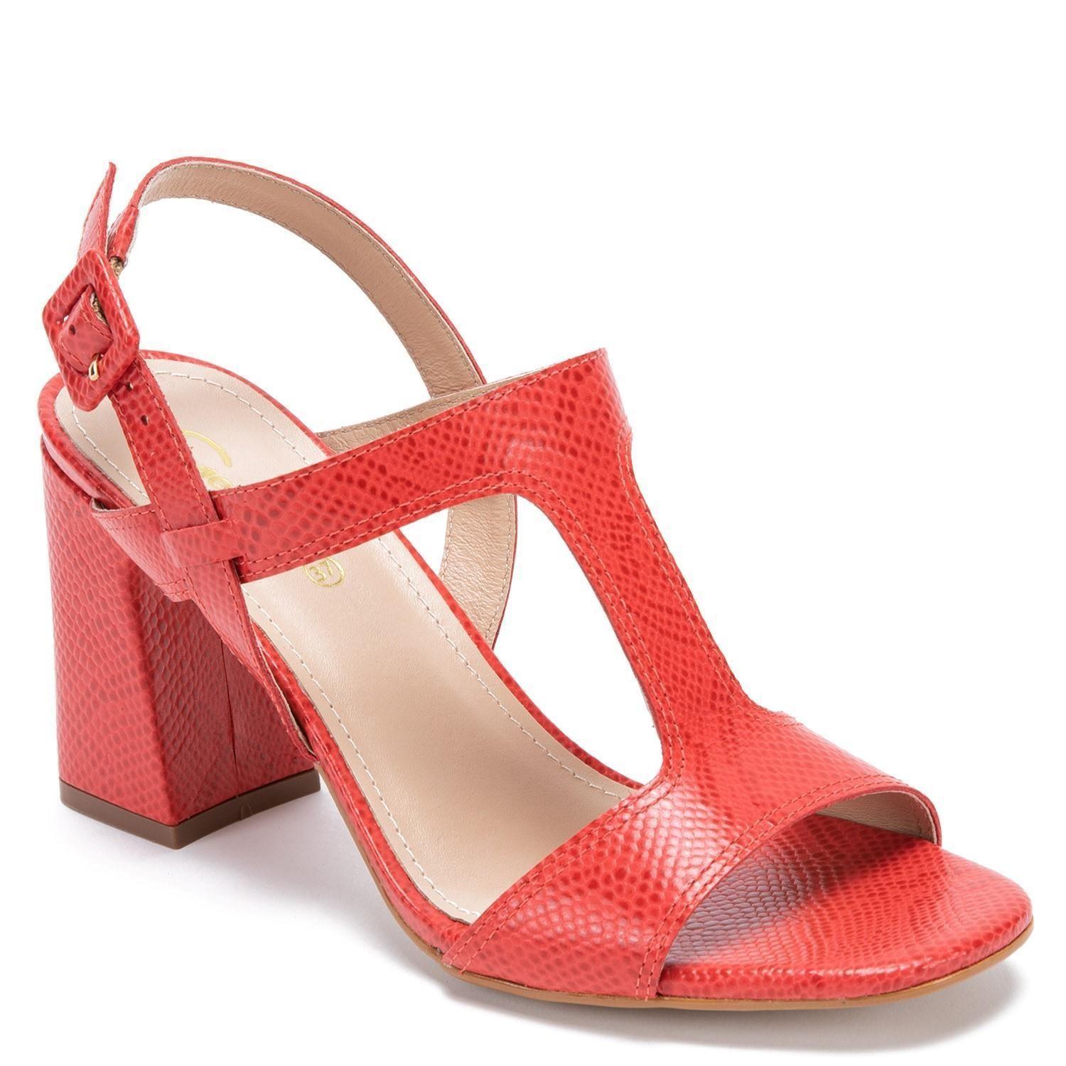 Sandalia  Judith  Gacel  Rojo  0658993-1