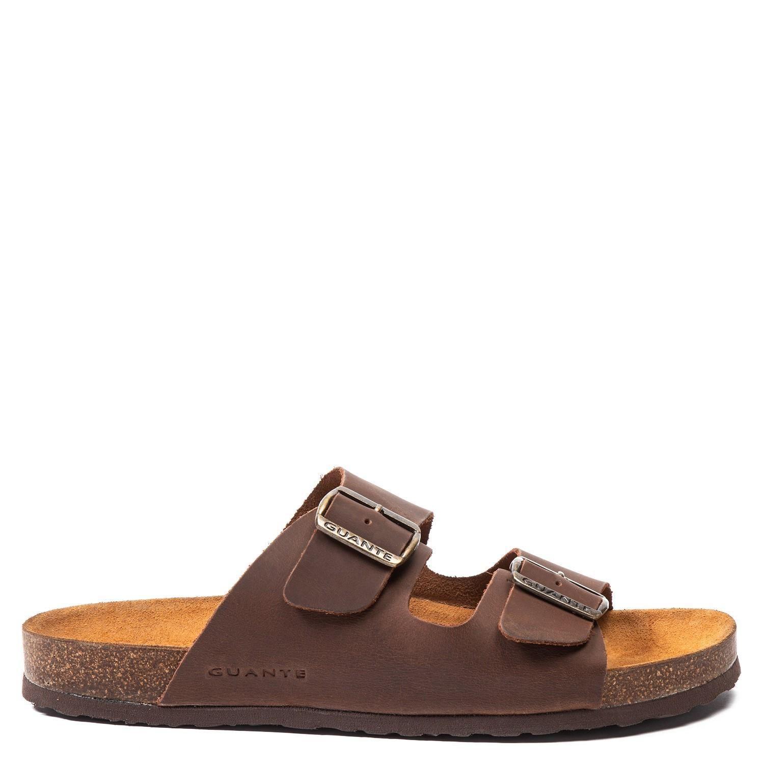 Sandalia Semi Abierta  Quintay  Guante  Chocolate  0034657-0