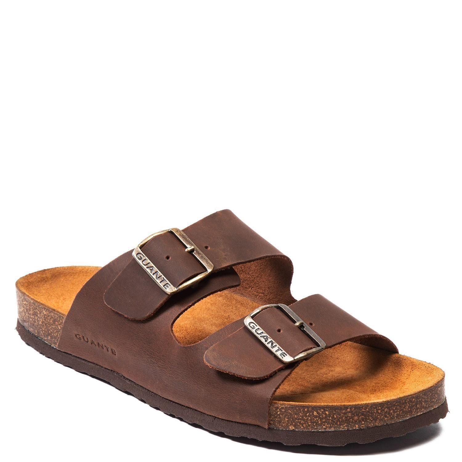 Sandalia Semi Abierta  Quintay  Guante  Chocolate  0034657-2