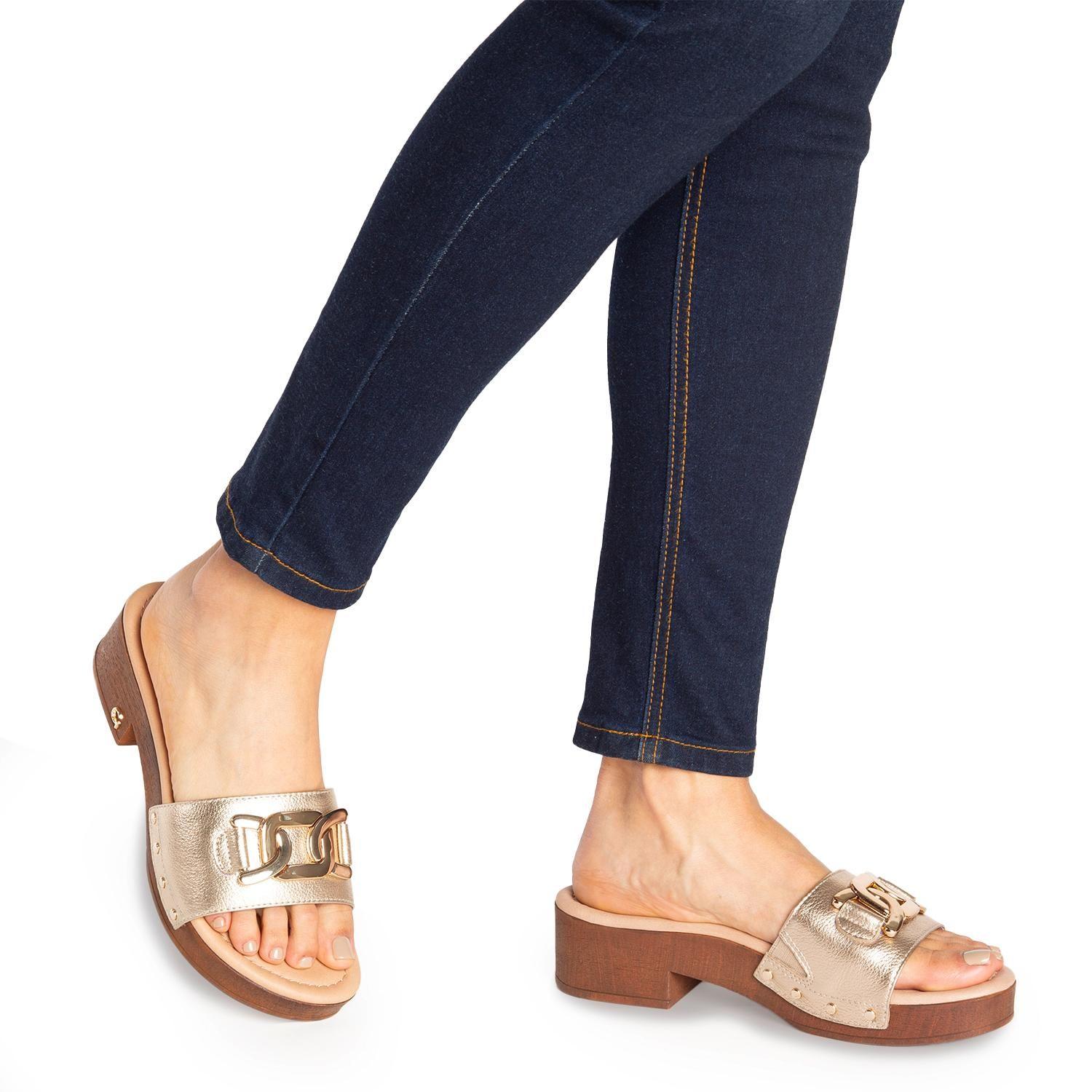 Sandalia  Riley  Gacel  Dorado  0659554-1
