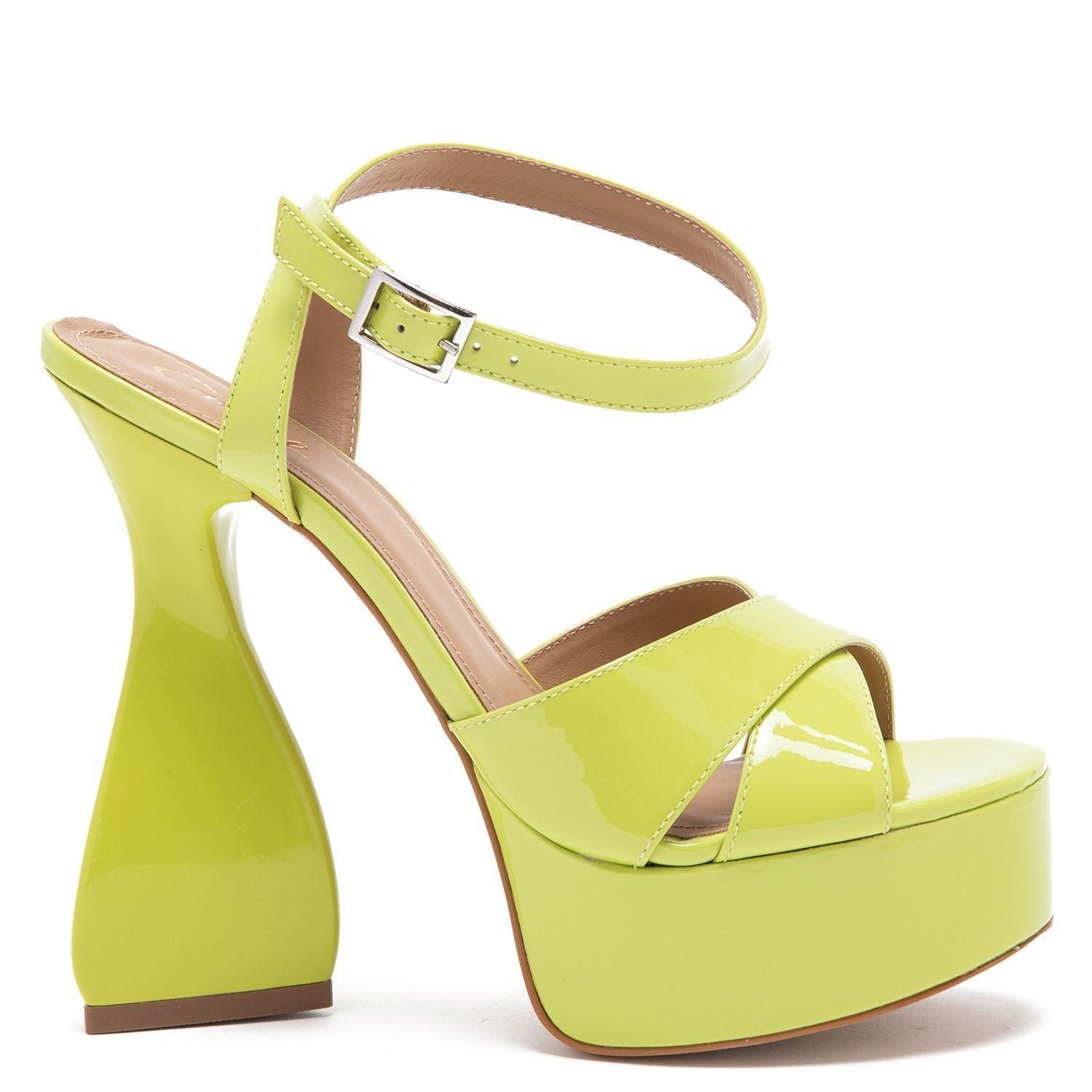 Sandalia  Trina  Gacel  Verde Limon  0659113-0
