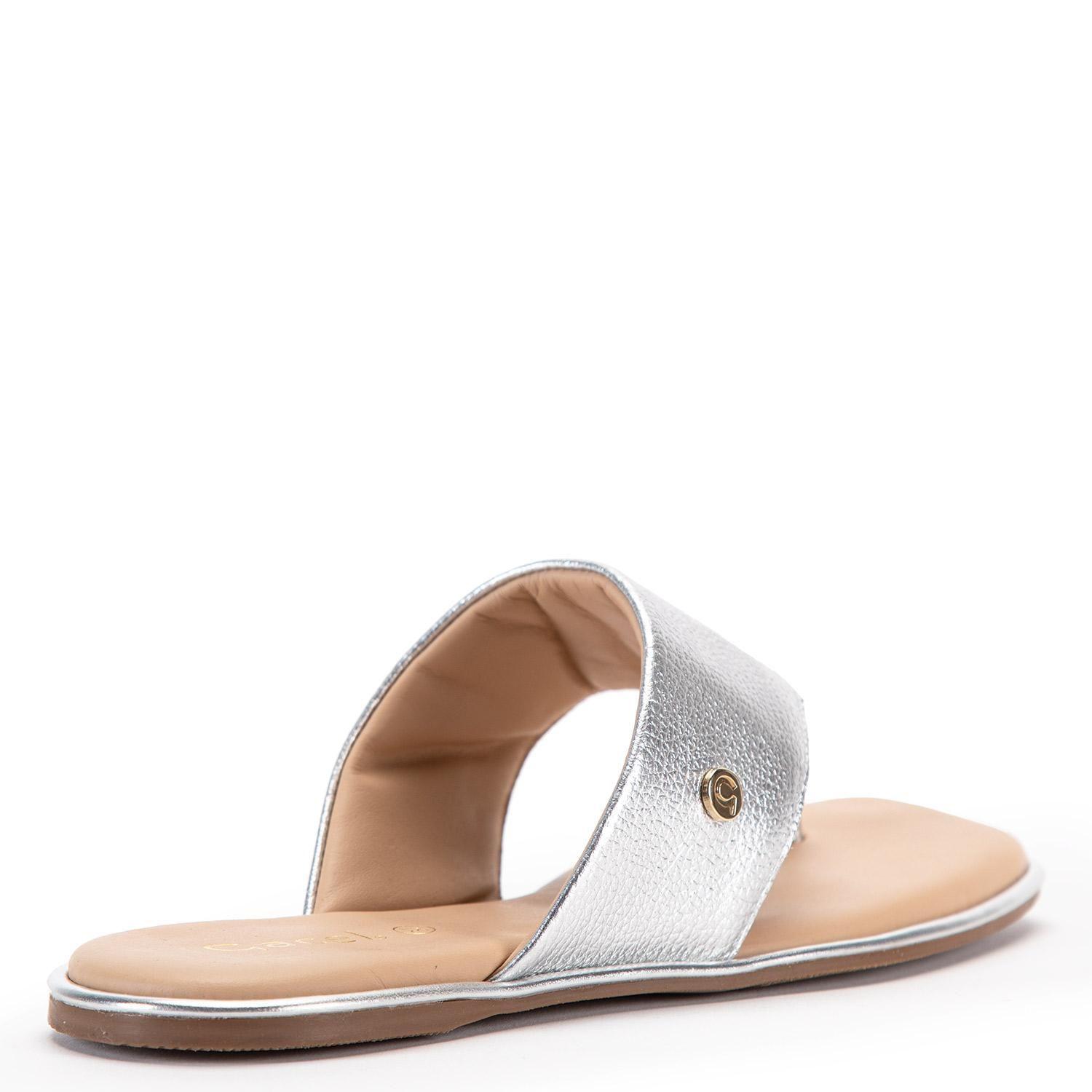 Sandalia  Odeth  Gacel  Plateado  0659804-4
