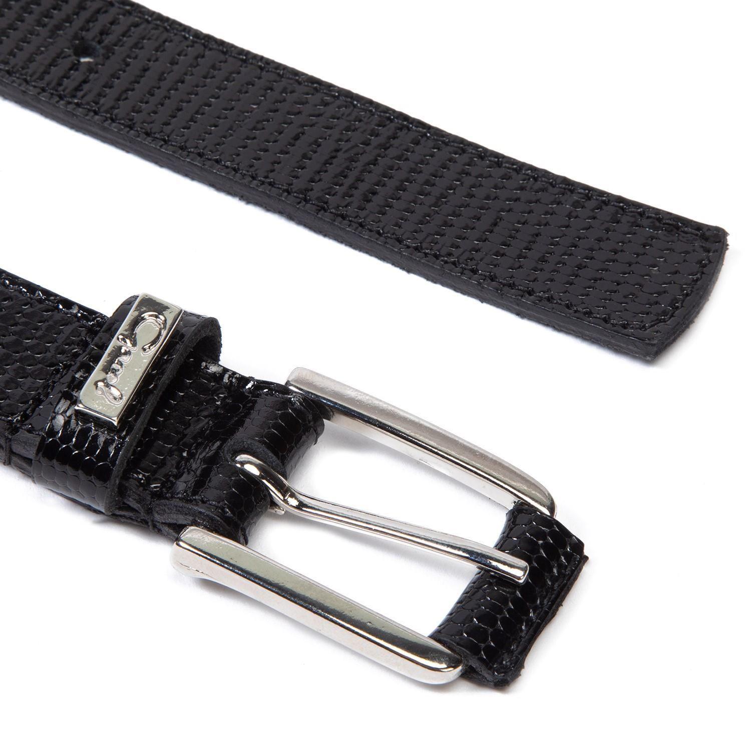 Cinturon  Ancho 25mm  Gacel  Negro  Cin0495-0
