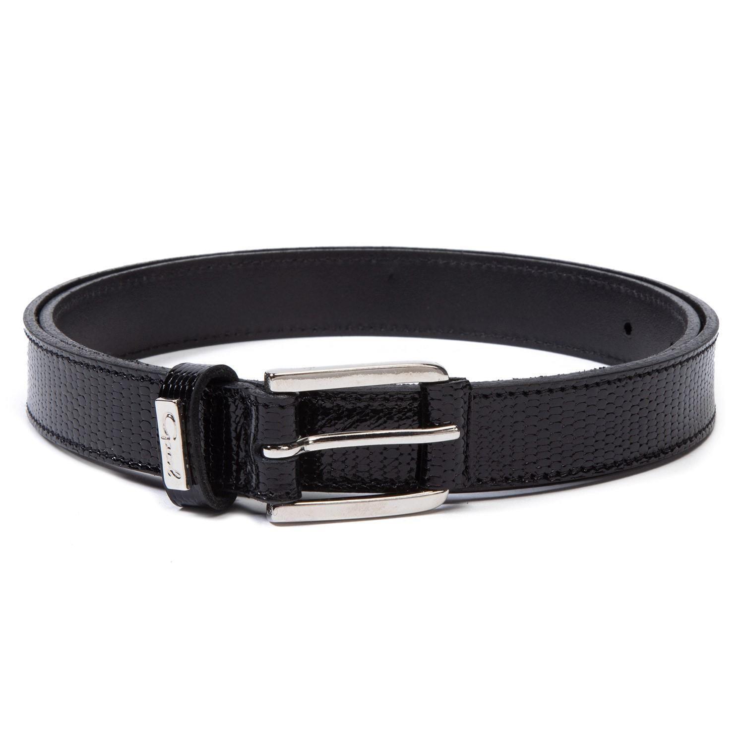 Cinturon  Ancho 25mm  Gacel  Negro  Cin0495-1