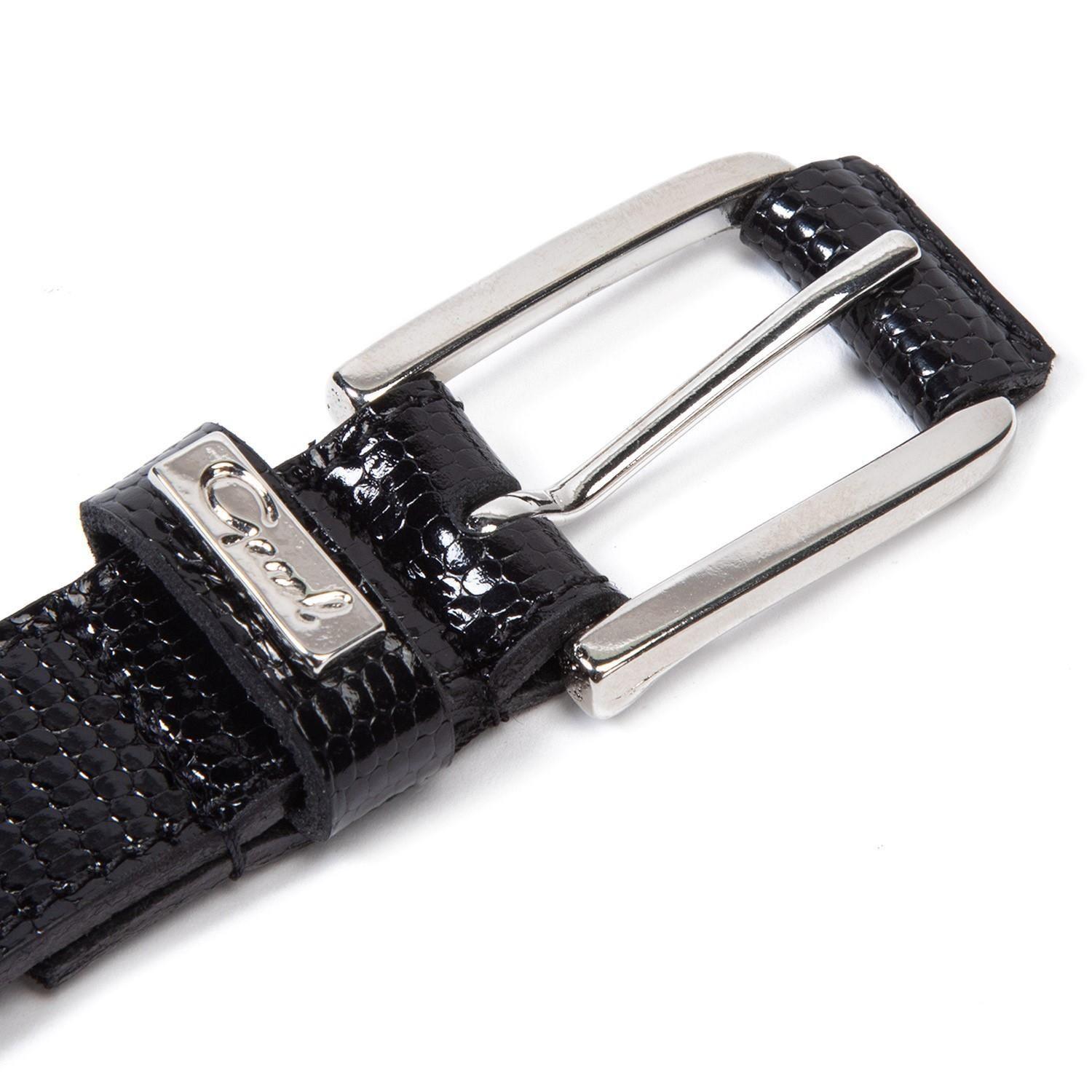 Cinturon  Ancho 25mm  Gacel  Negro  Cin0495-2