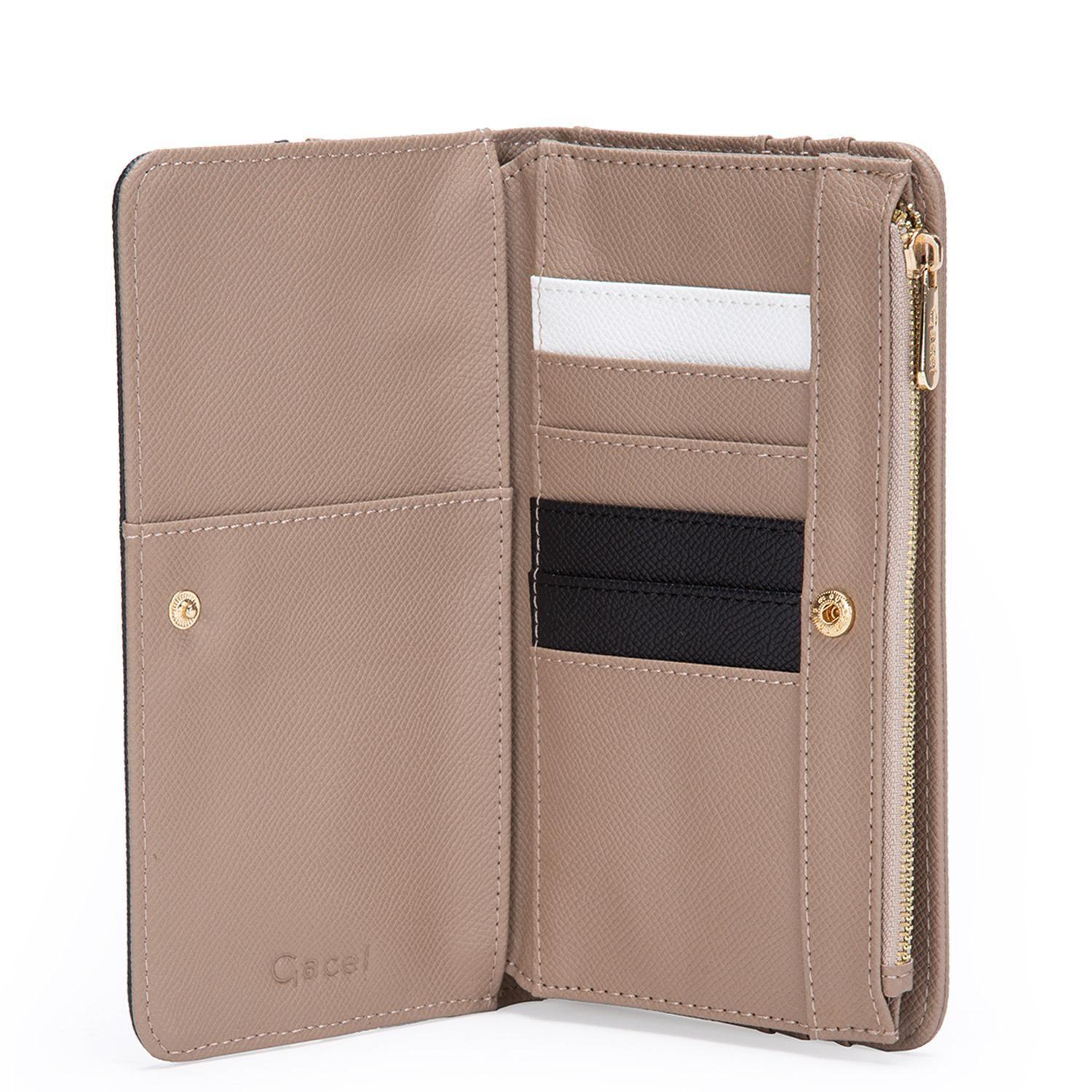 Billetera  Billetera Grande  Gacel  Taupe  Bil0406-2