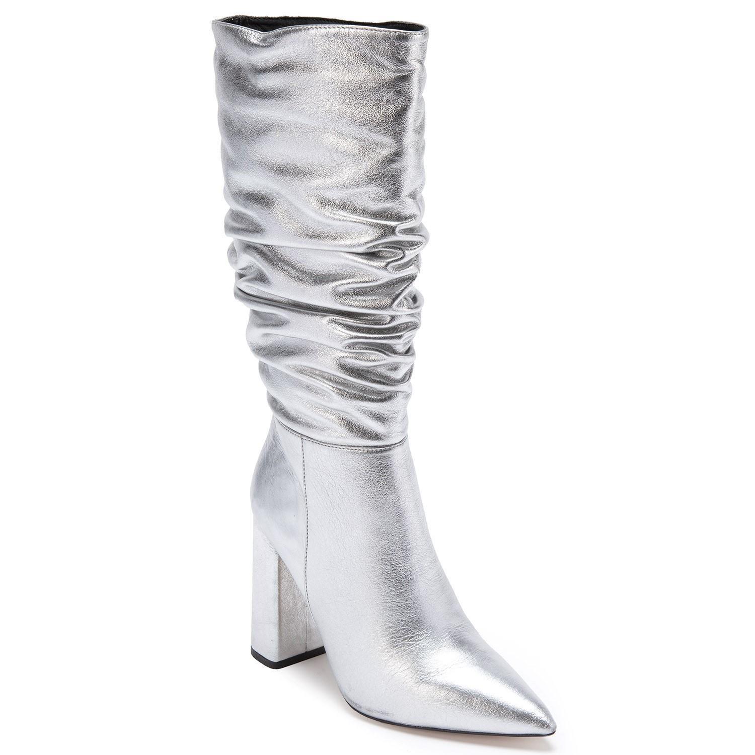 Bota  Pola  Gacel  Plateado  0659197-2