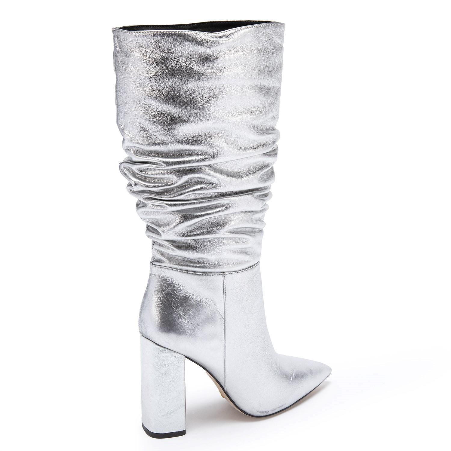 Bota  Pola  Gacel  Plateado  0659197-4