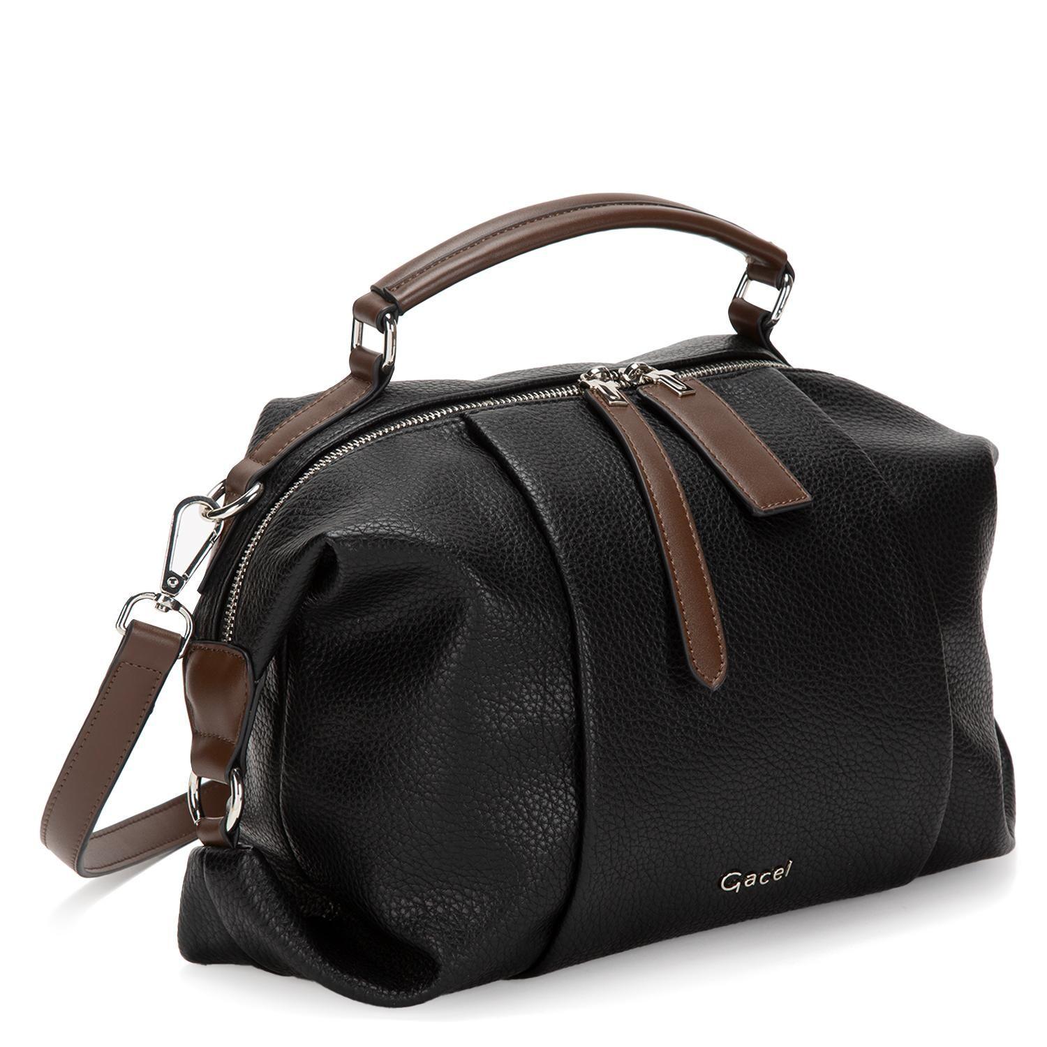 Cartera  Dos Asas G  Gacel  Negro  Car3204-2