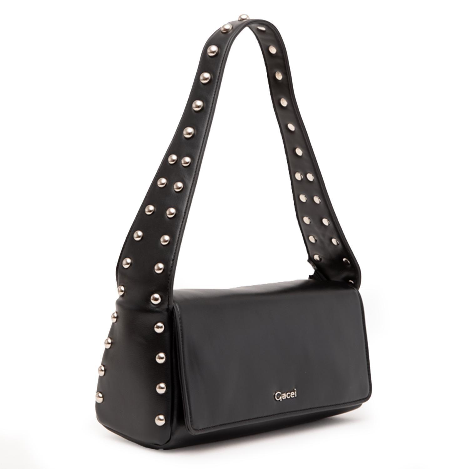 Cartera  Oval  Gacel  Negro  Car3472-2