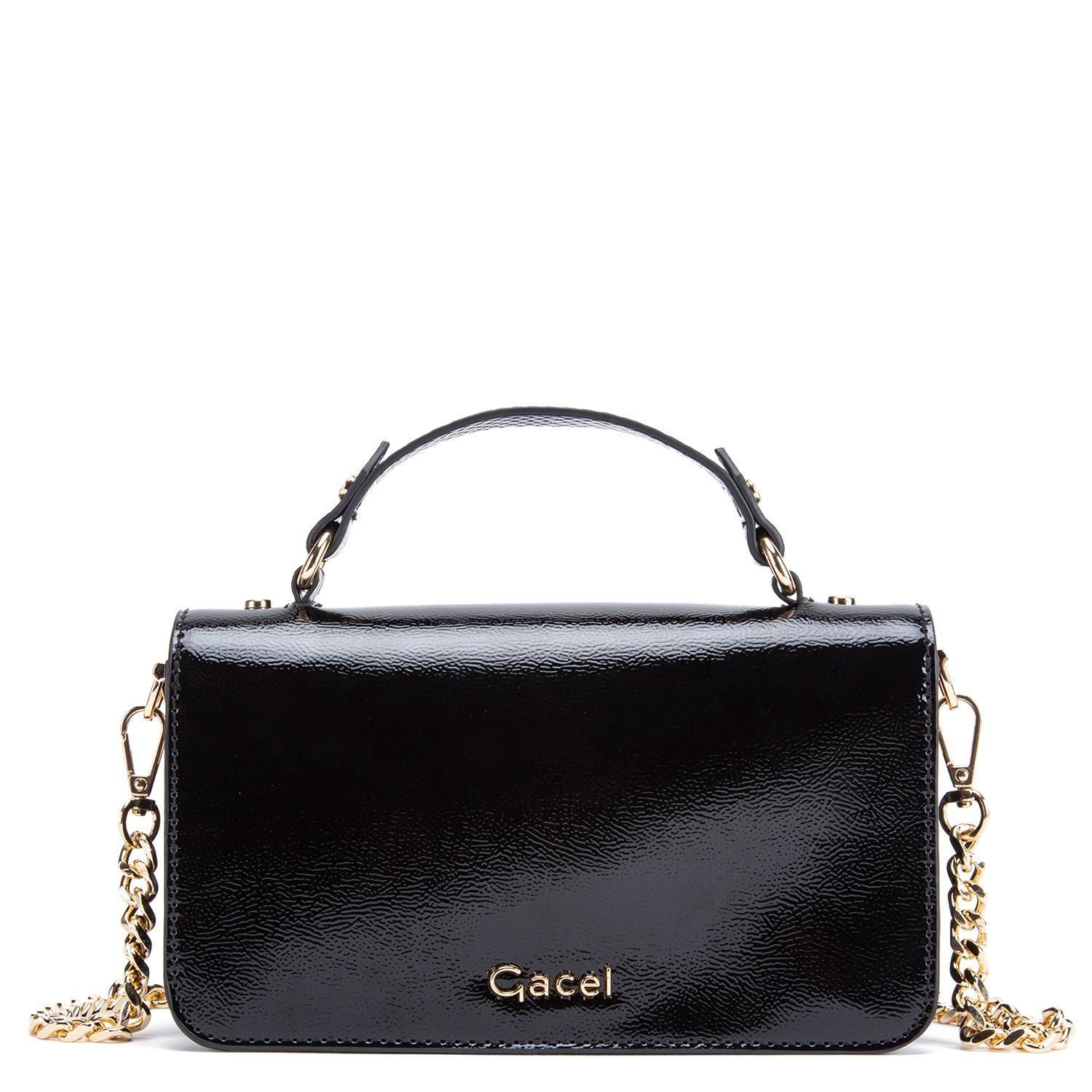 Cartera  Clutch  Gacel  Negro  Car3309-2