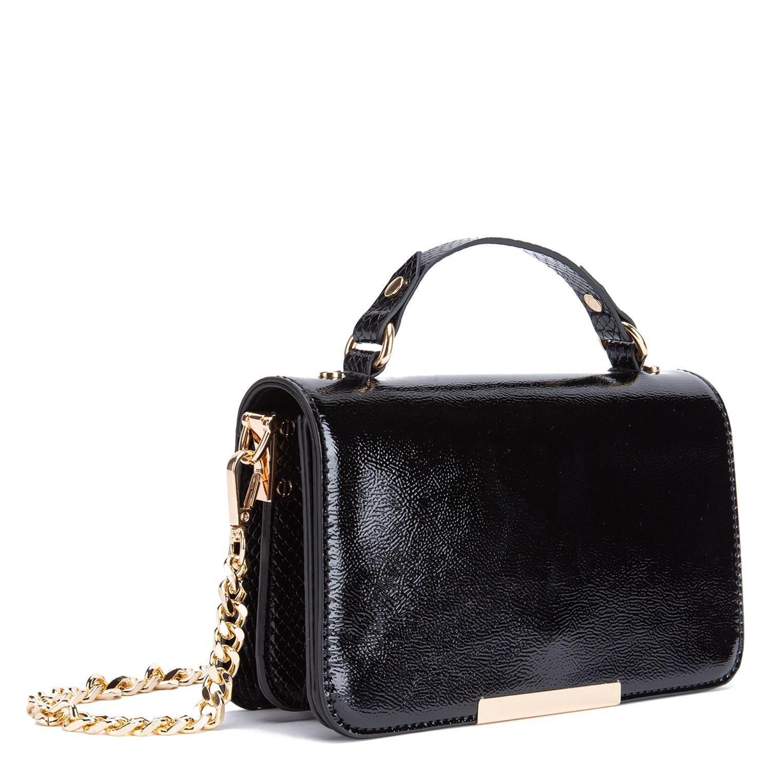 Cartera  Clutch  Gacel  Negro  Car3309-3