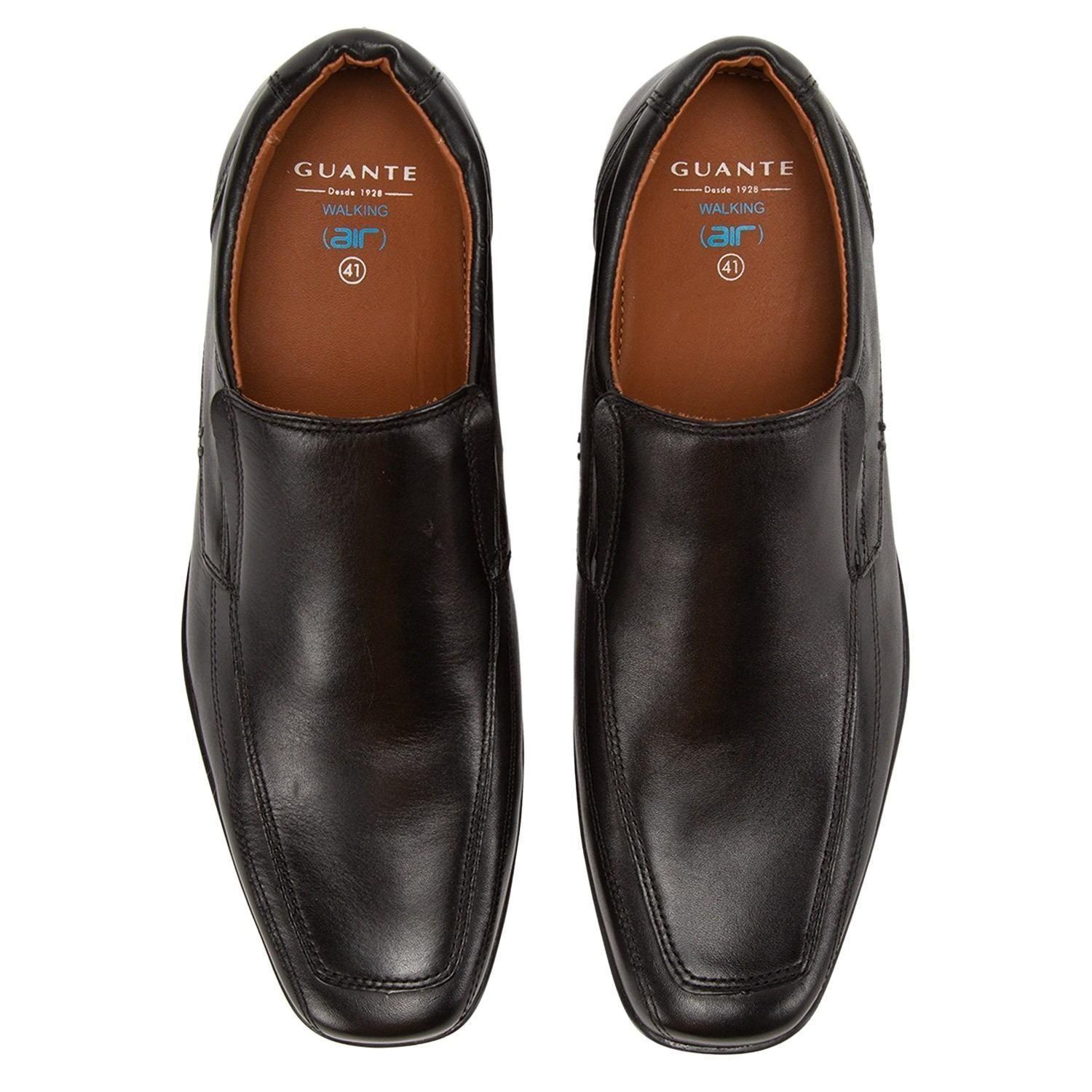 Zapato de cuero hombre Guante negro Montreal-3