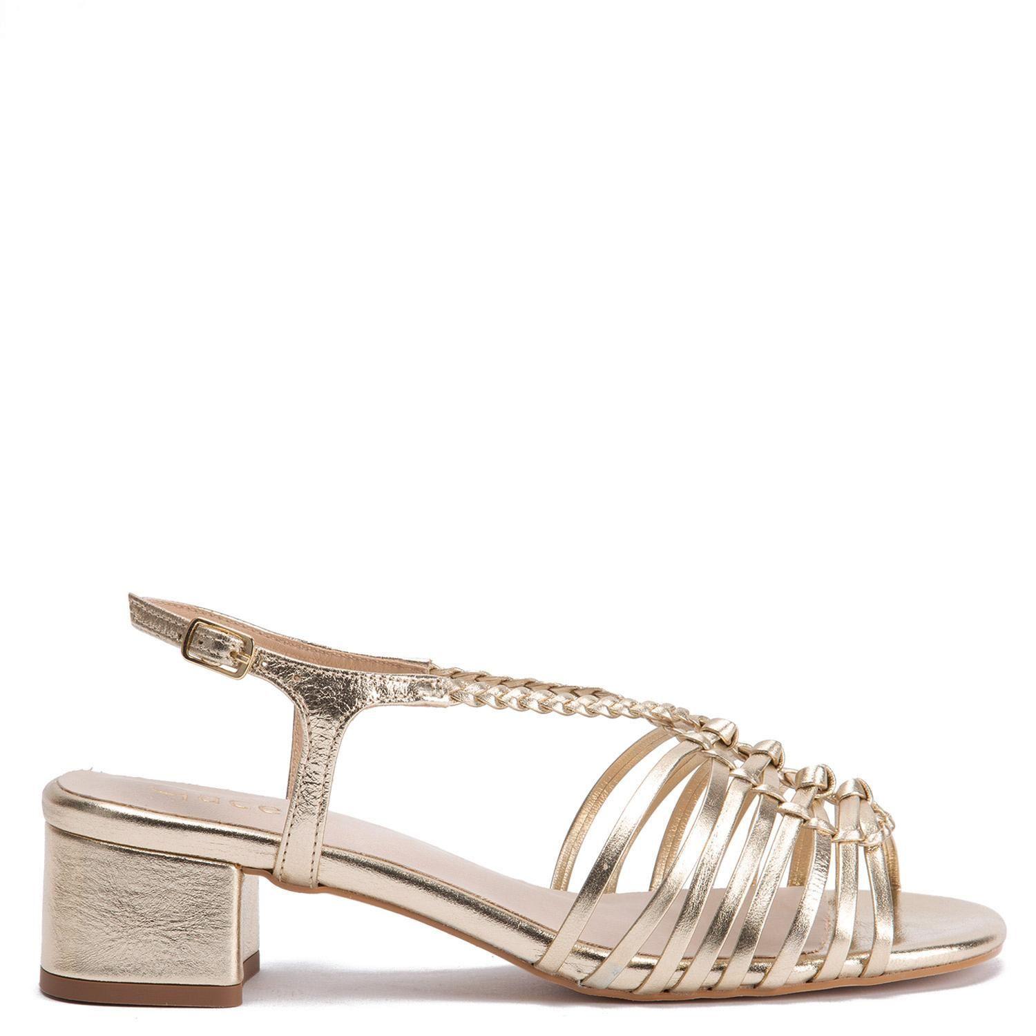Sandalia  Any  Gacel  Dorado  0660312-0