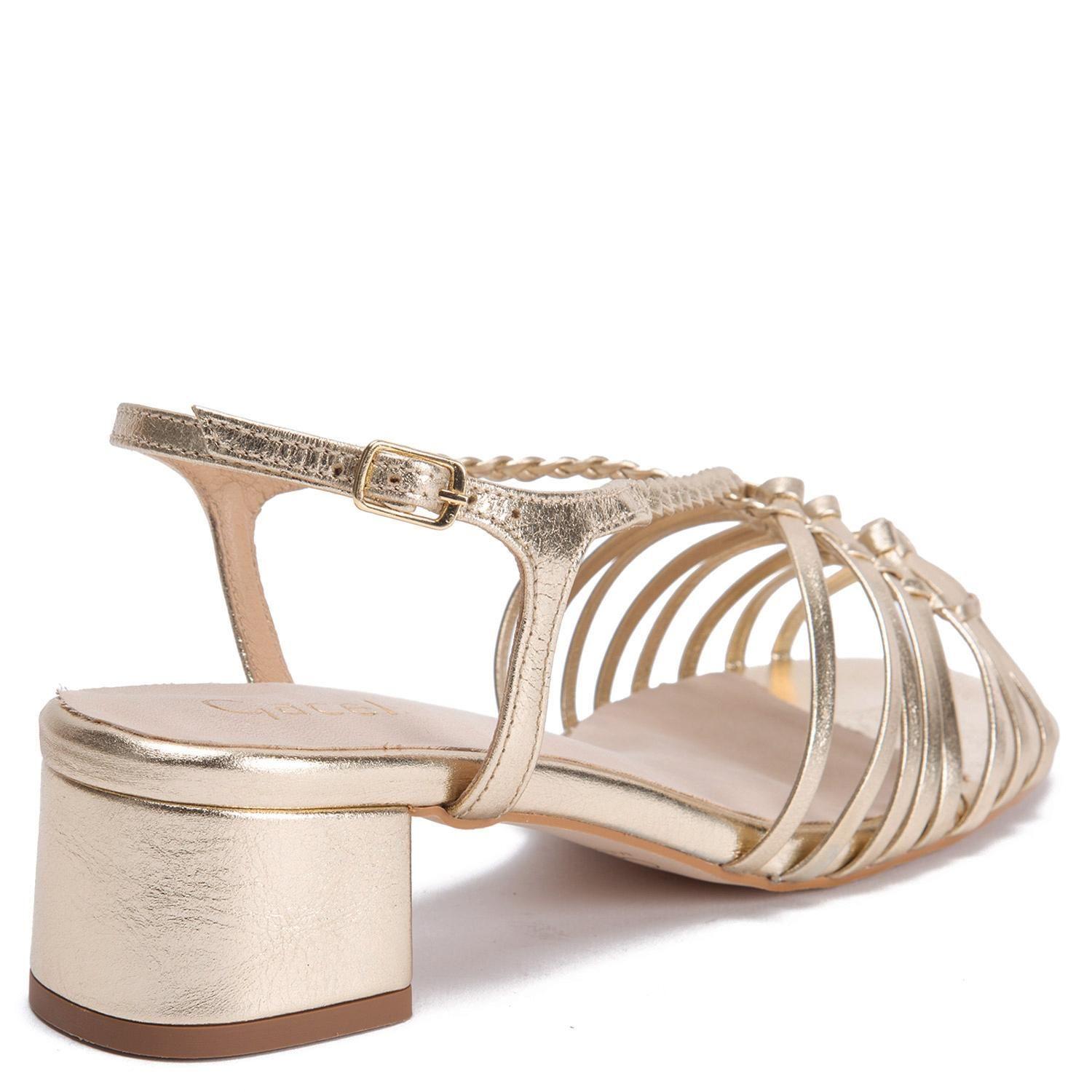 Sandalia  Any  Gacel  Dorado  0660312-4
