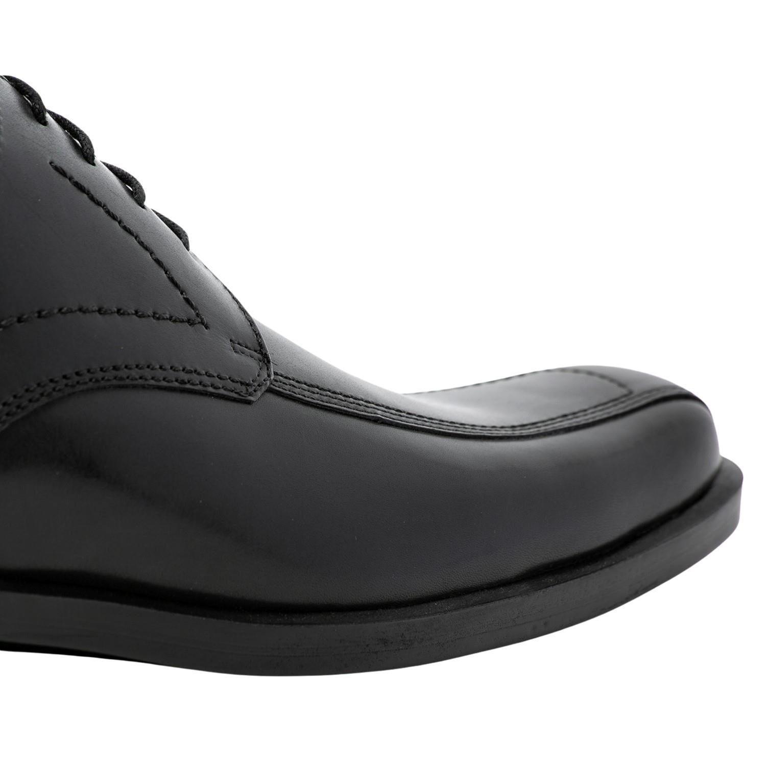 Zapato de cuero hombre Guante negro Firenze-2