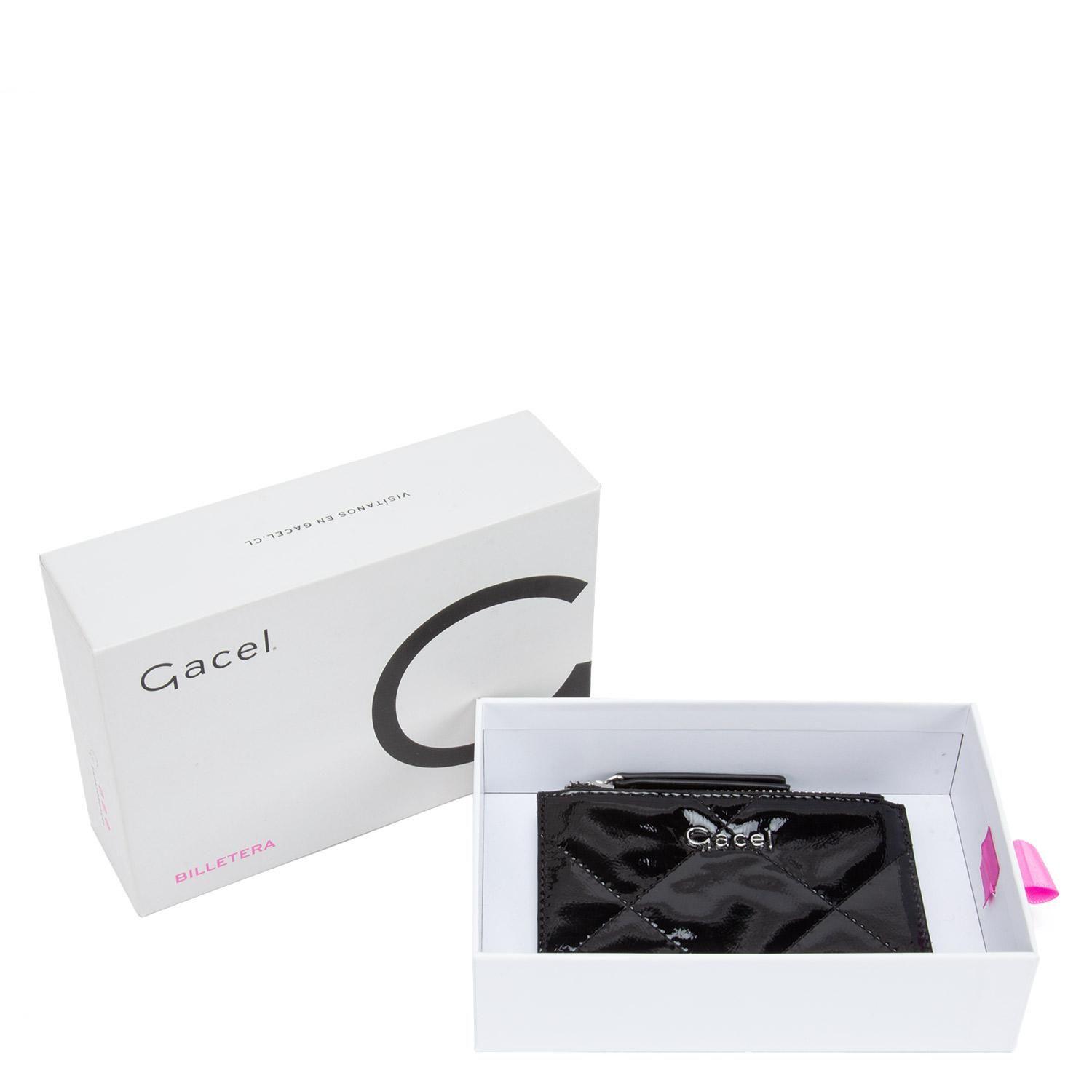 Billetera  Tarjetero  Gacel  Negro  Bil0417-2