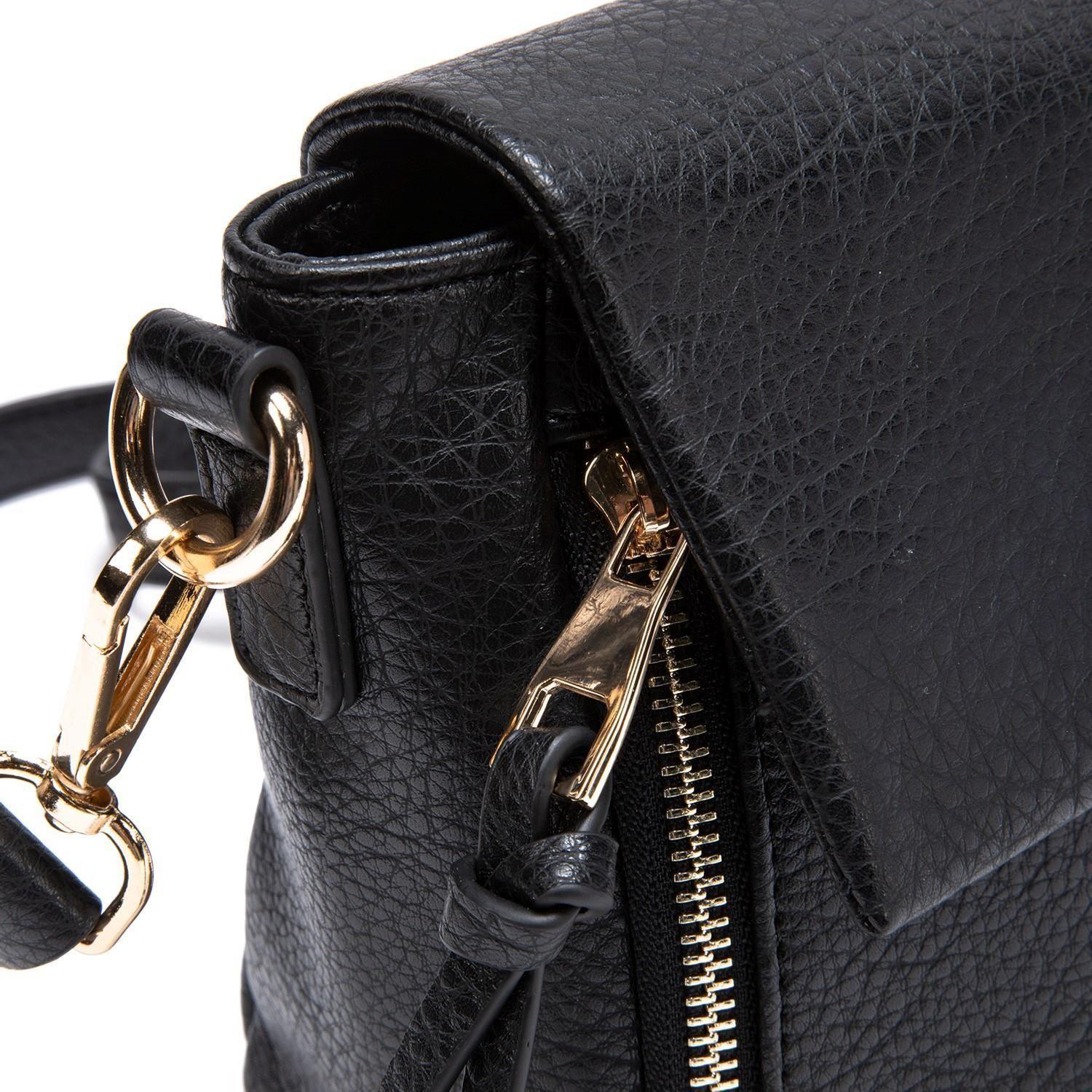 Cartera  Bandolera Grande  Gacel  Negro  Car2902-3