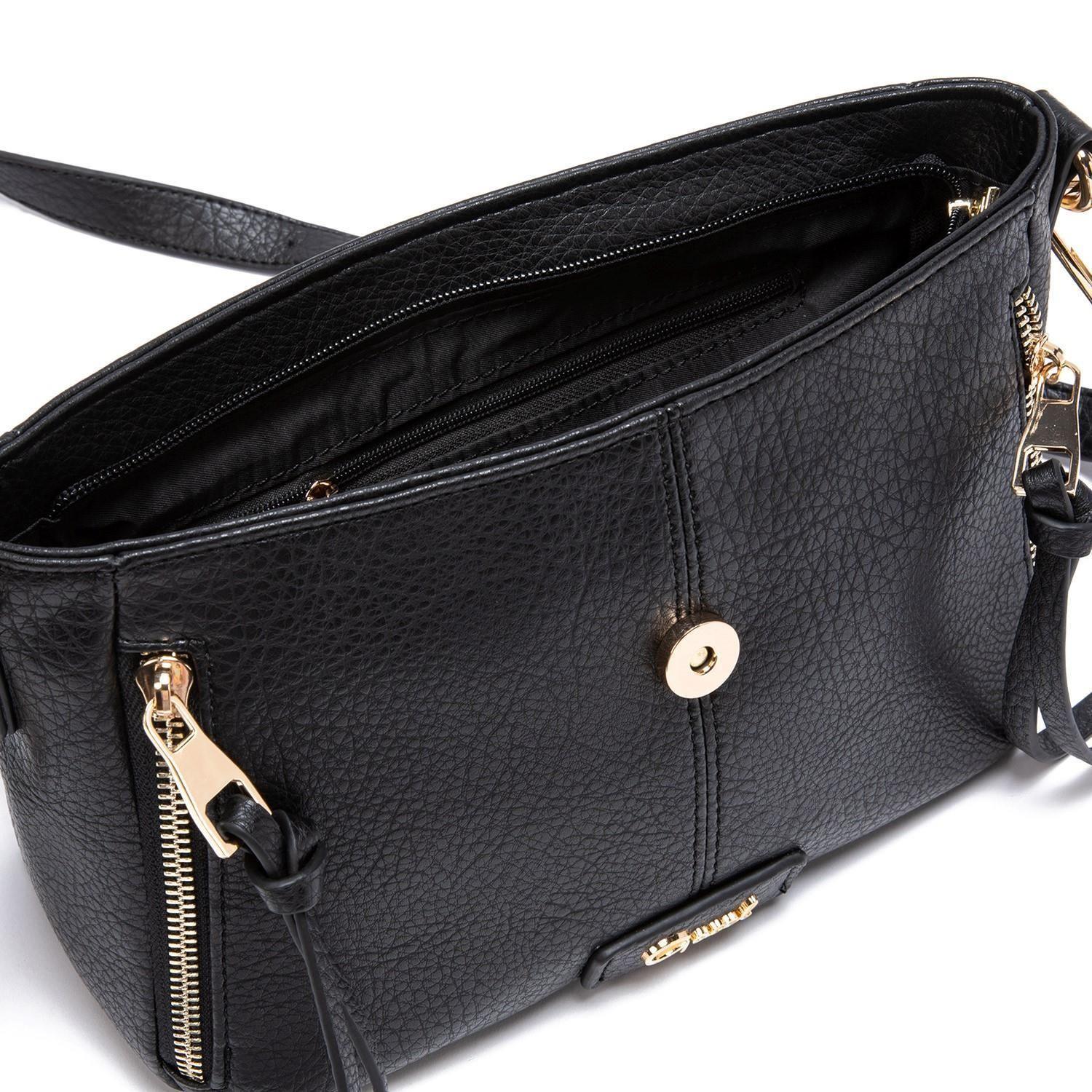 Cartera  Bandolera Grande  Gacel  Negro  Car2902-4
