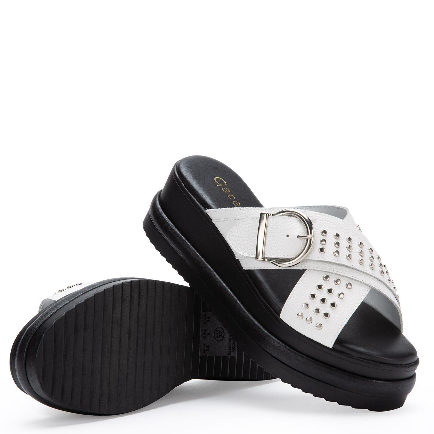 Sandalia  Maggie  Gacel  Blanco  0659622-3