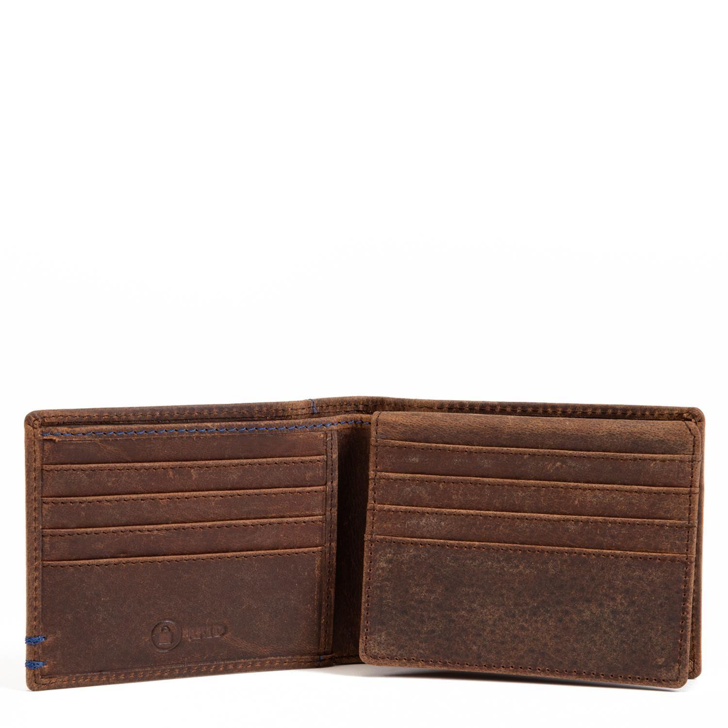 Billetera  Bill Flap  Guante  Cafe  Bi462-2