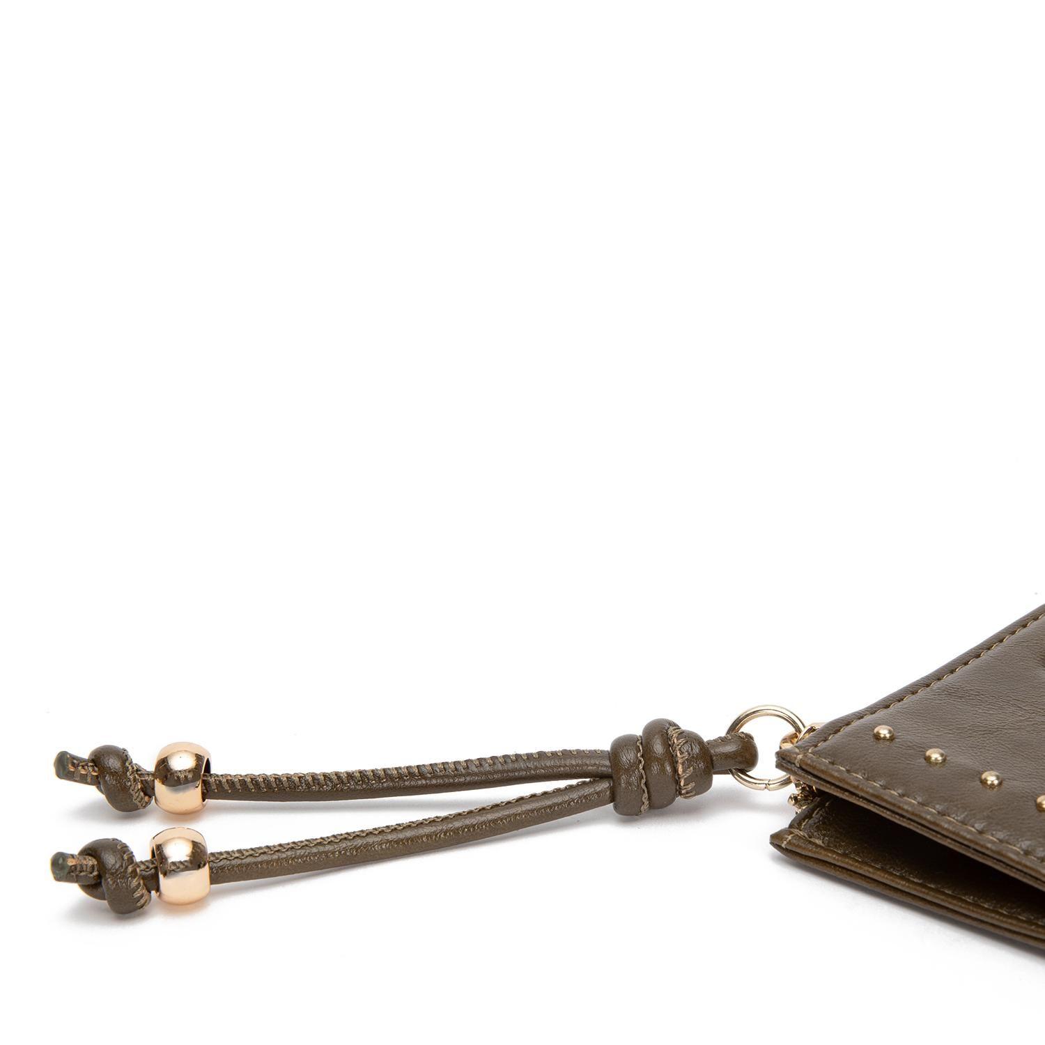 Billetera  Tarjetero  Gacel  Olivo  Bil0455-4