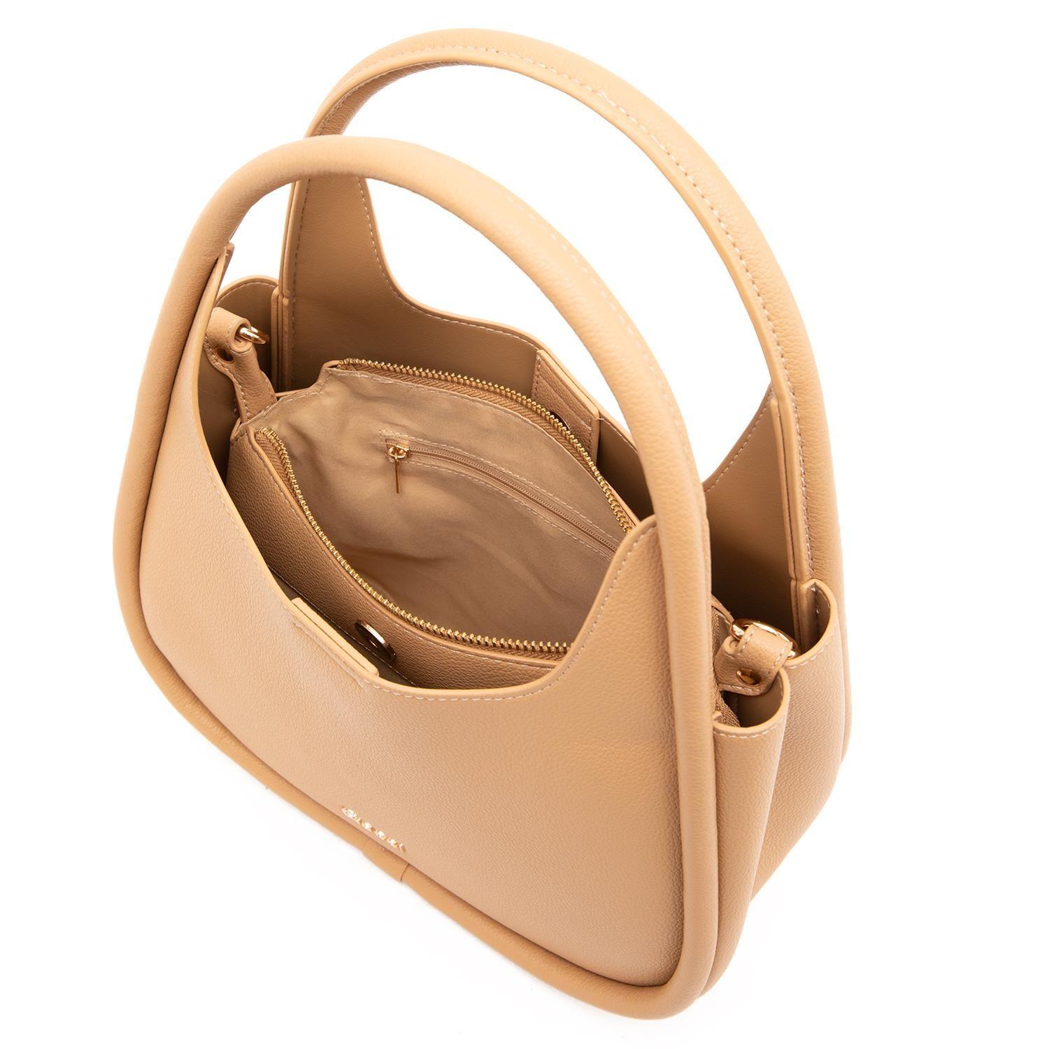 Cartera  Dos Asas Mediana  Gacel  Arena  Car3475-4