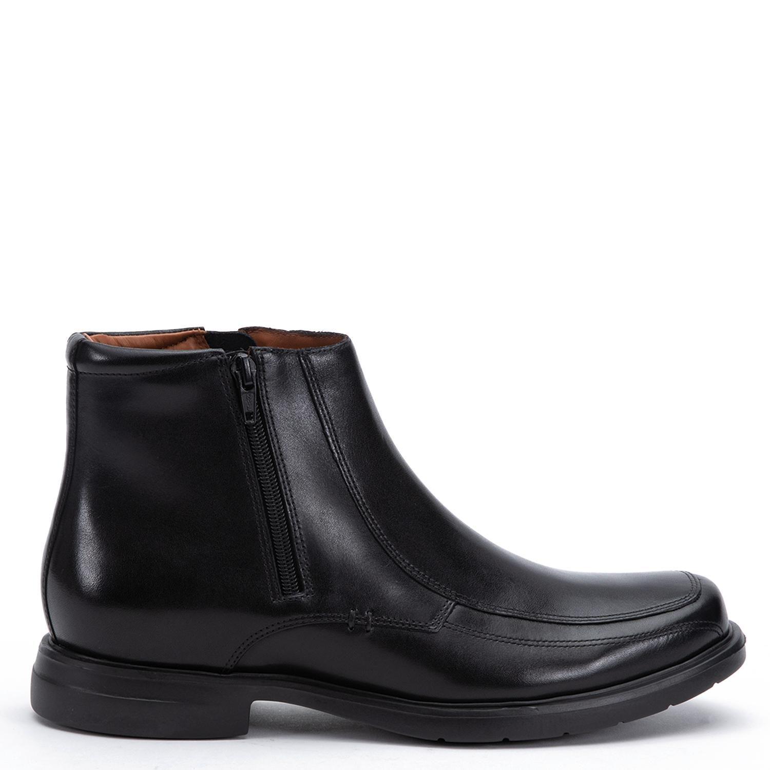 Botin de cuero hombre Guante negro Ferguson-0