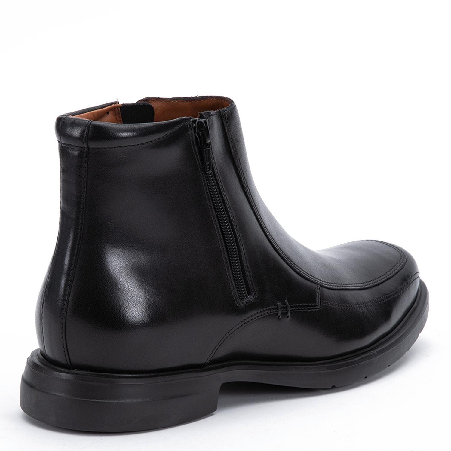 Botin de cuero hombre Guante negro Ferguson-4