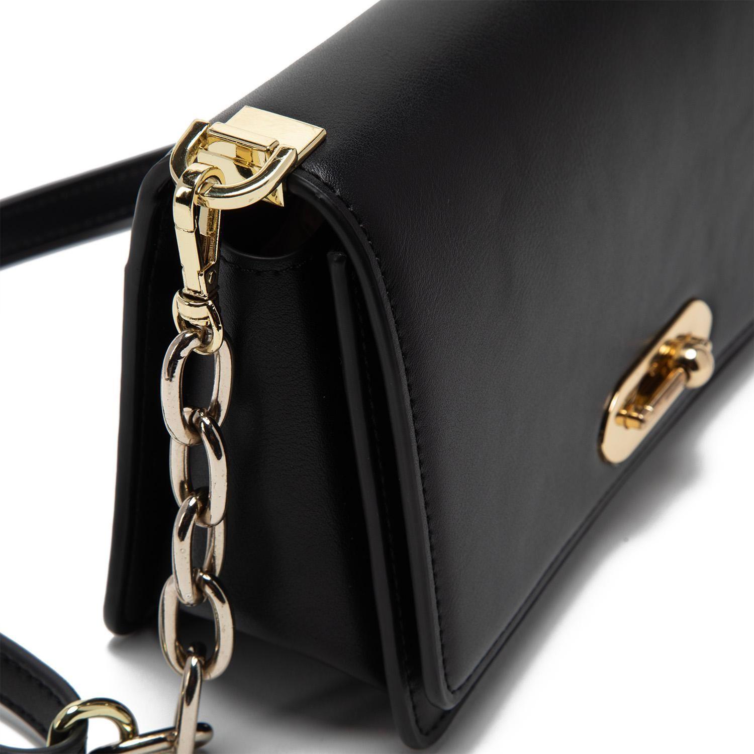 Cartera  Retro Con Tapa Pequeña  Gacel  Negro  Car3326-4