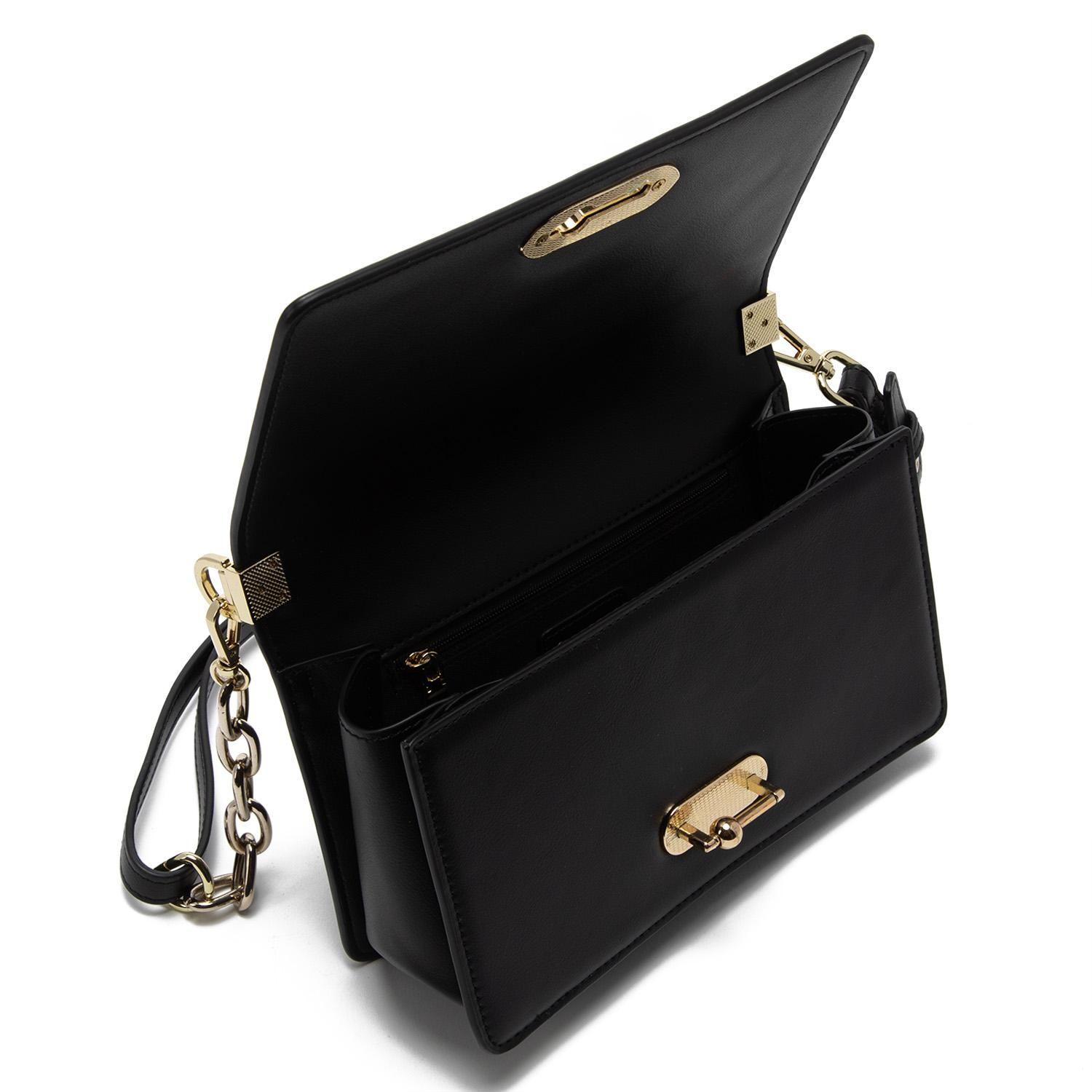 Cartera  Retro Con Tapa Pequeña  Gacel  Negro  Car3326-5
