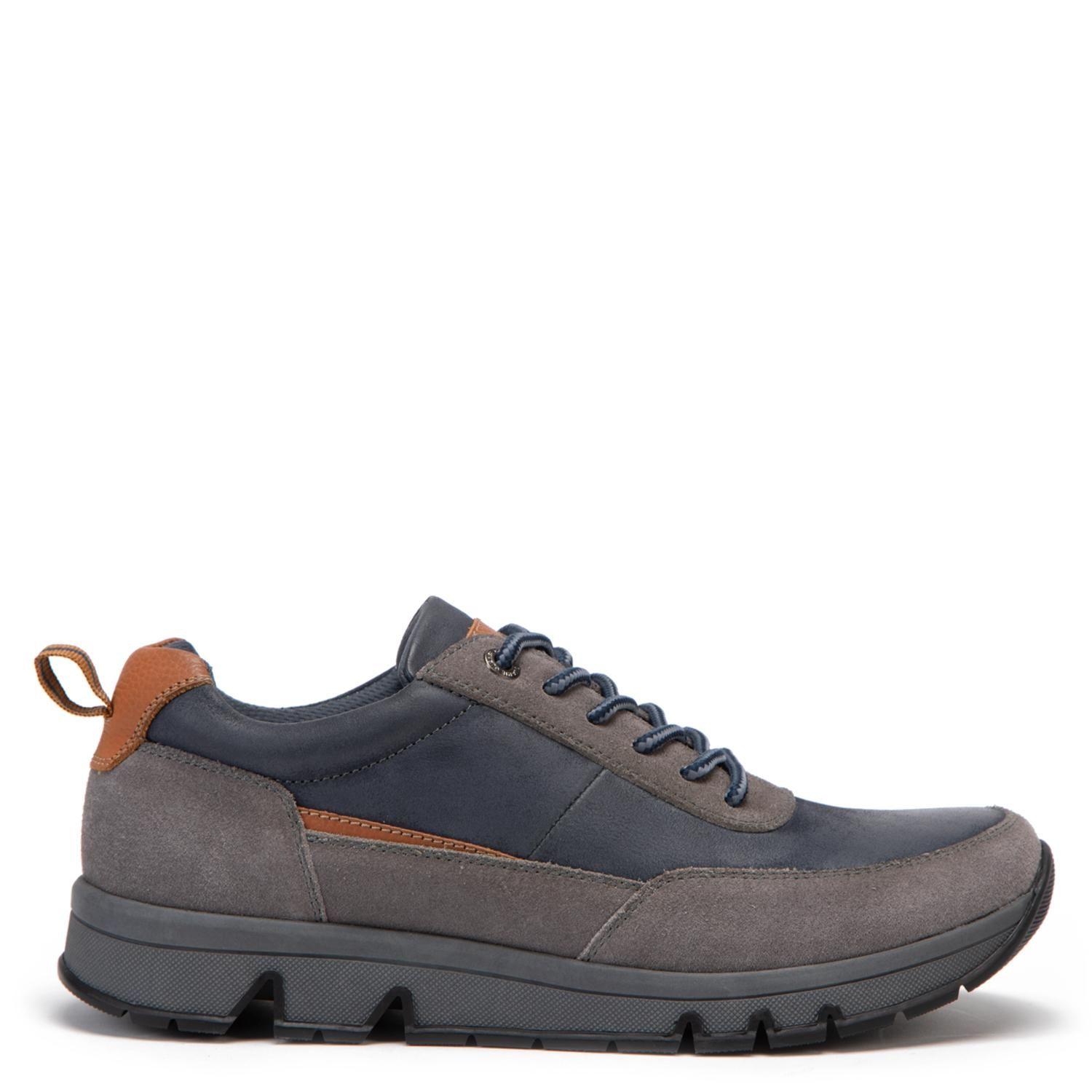 Zapatilla de cuero hombre Guante azul Rio-0