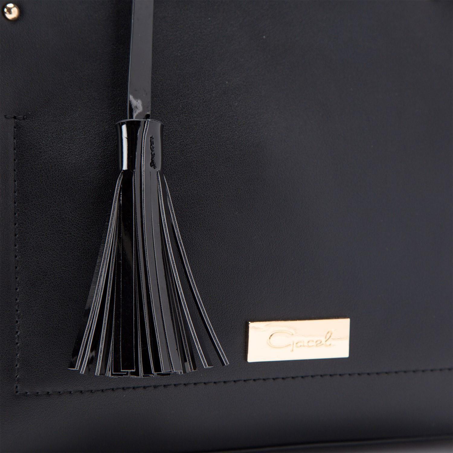 Cartera  Sf  Gacel  Negro  Car2802-3