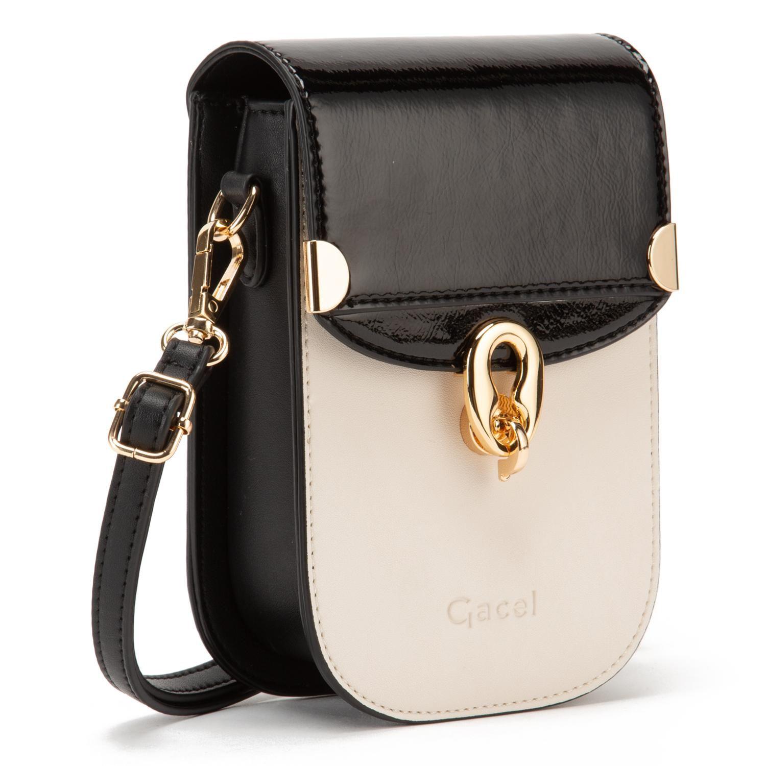 Cartera  Bandolera Pequeña  Gacel  Negro  Car3328-2