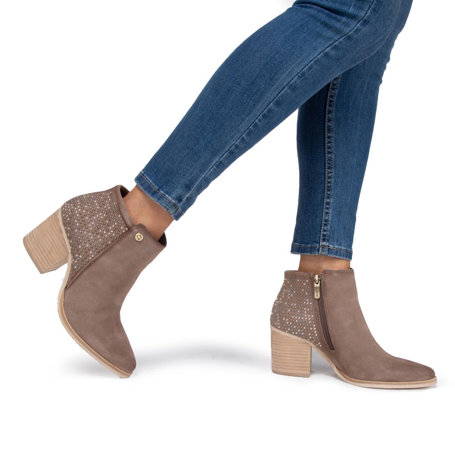 Bootie  Bruna  Gacel  Vison  0659882-1