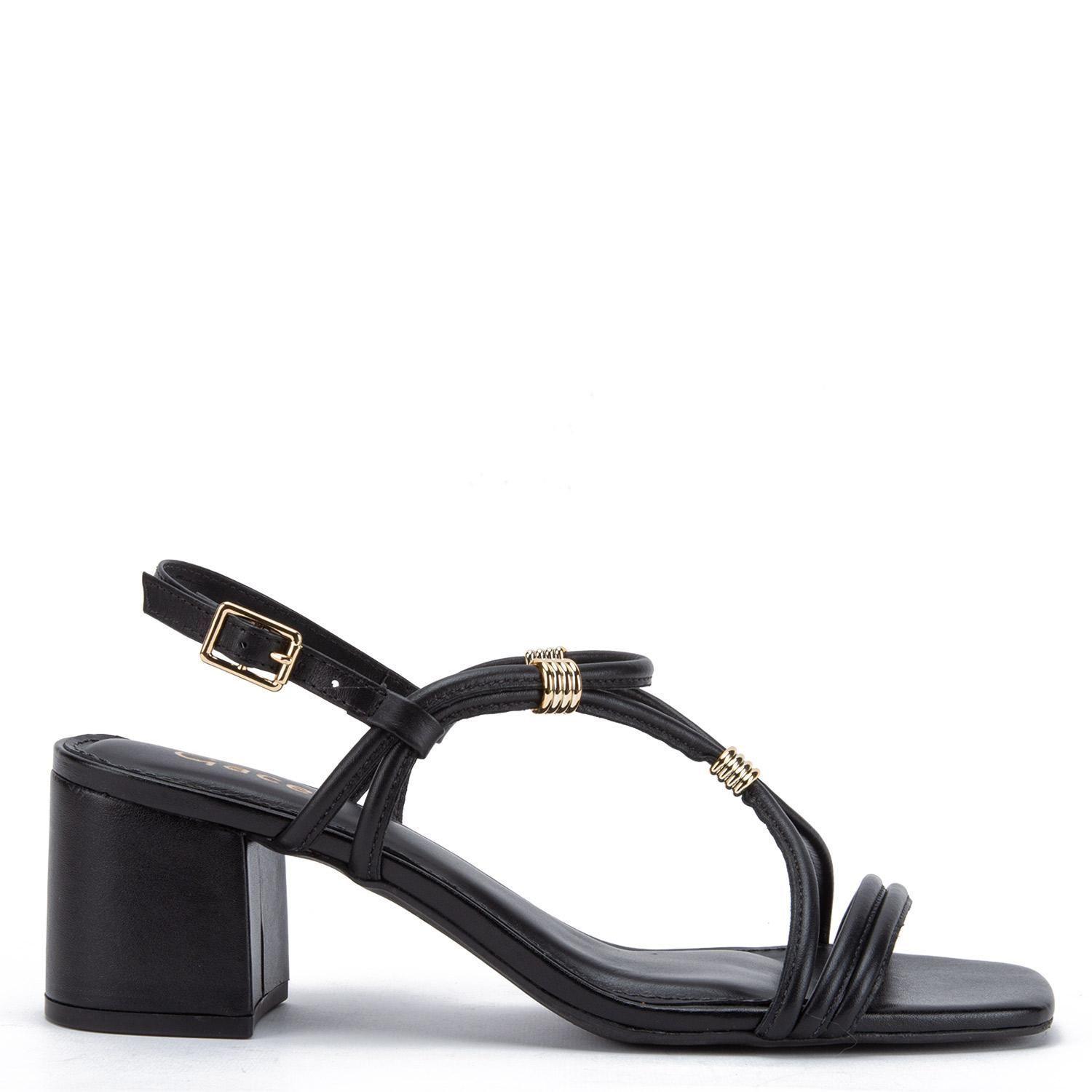 Sandalia  Ginger  Gacel  Negro  0660412-0