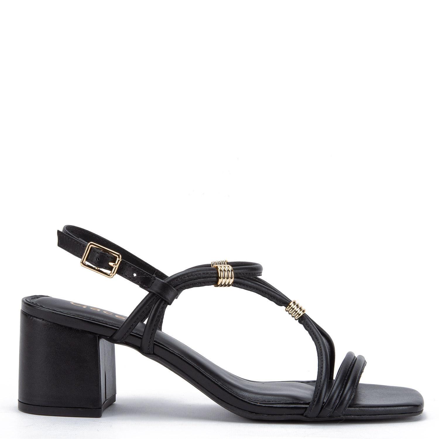 Sandalia  Ginger  Gacel  Negro  0660412-0