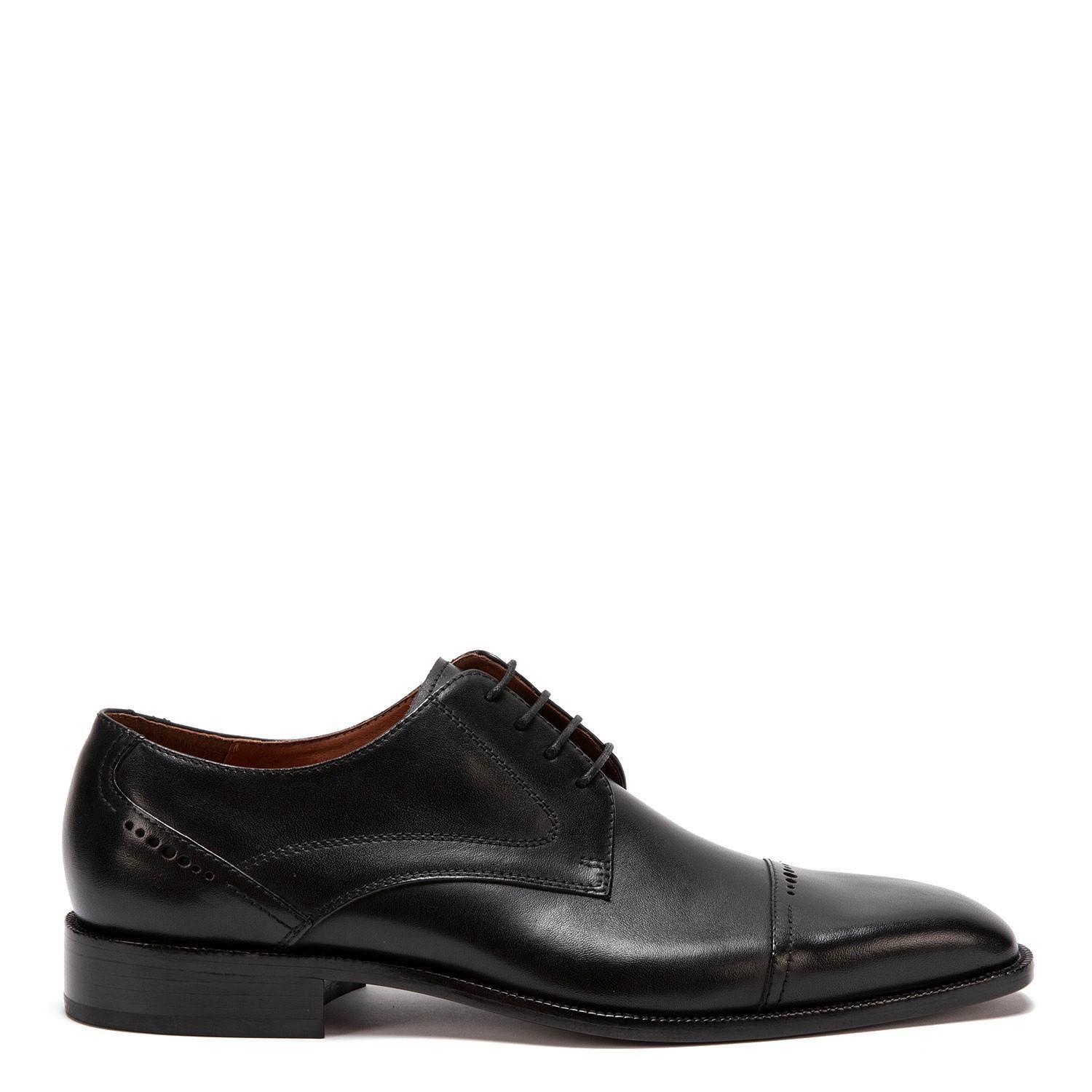 Zapato de cuero hombre Guante negro Suela-0