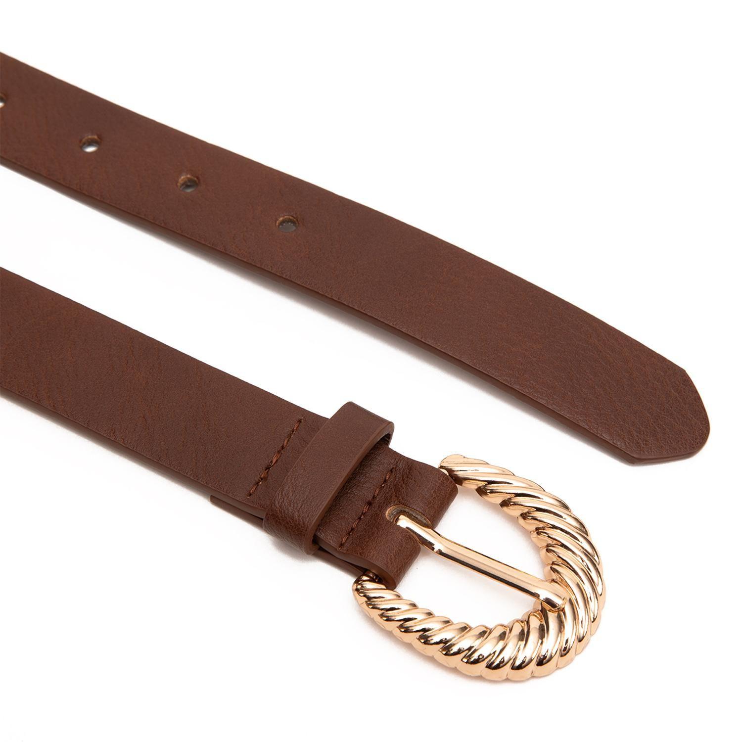 Cinturon  Ancho 25mm  Gacel  Chocolate  Cin0565-2